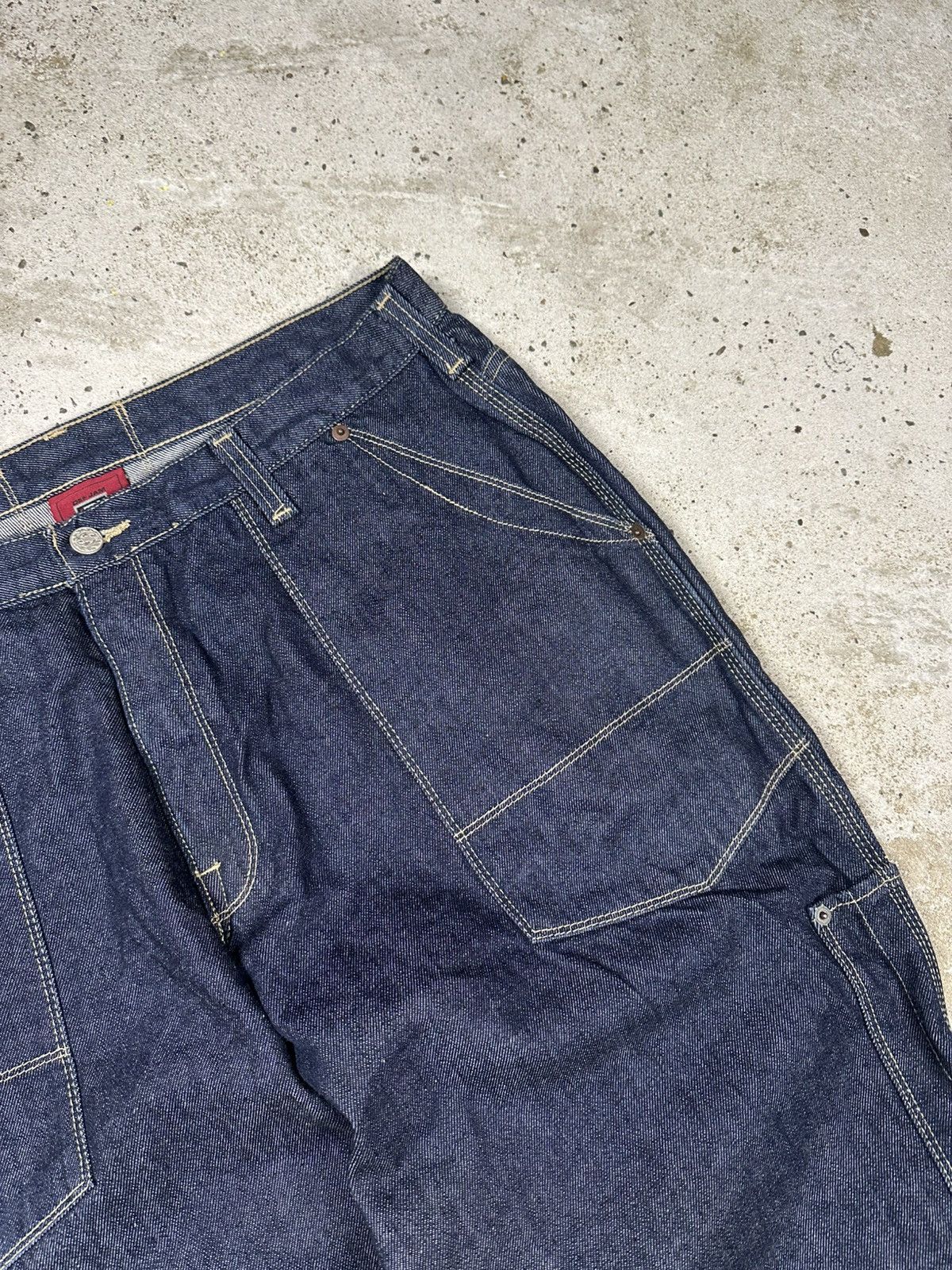 JNCO × Vintage Vintage Y2K Def Jam University Baggy Carpenter Denim Pants Size US 38 / EU 54 - 13 Thumbnail