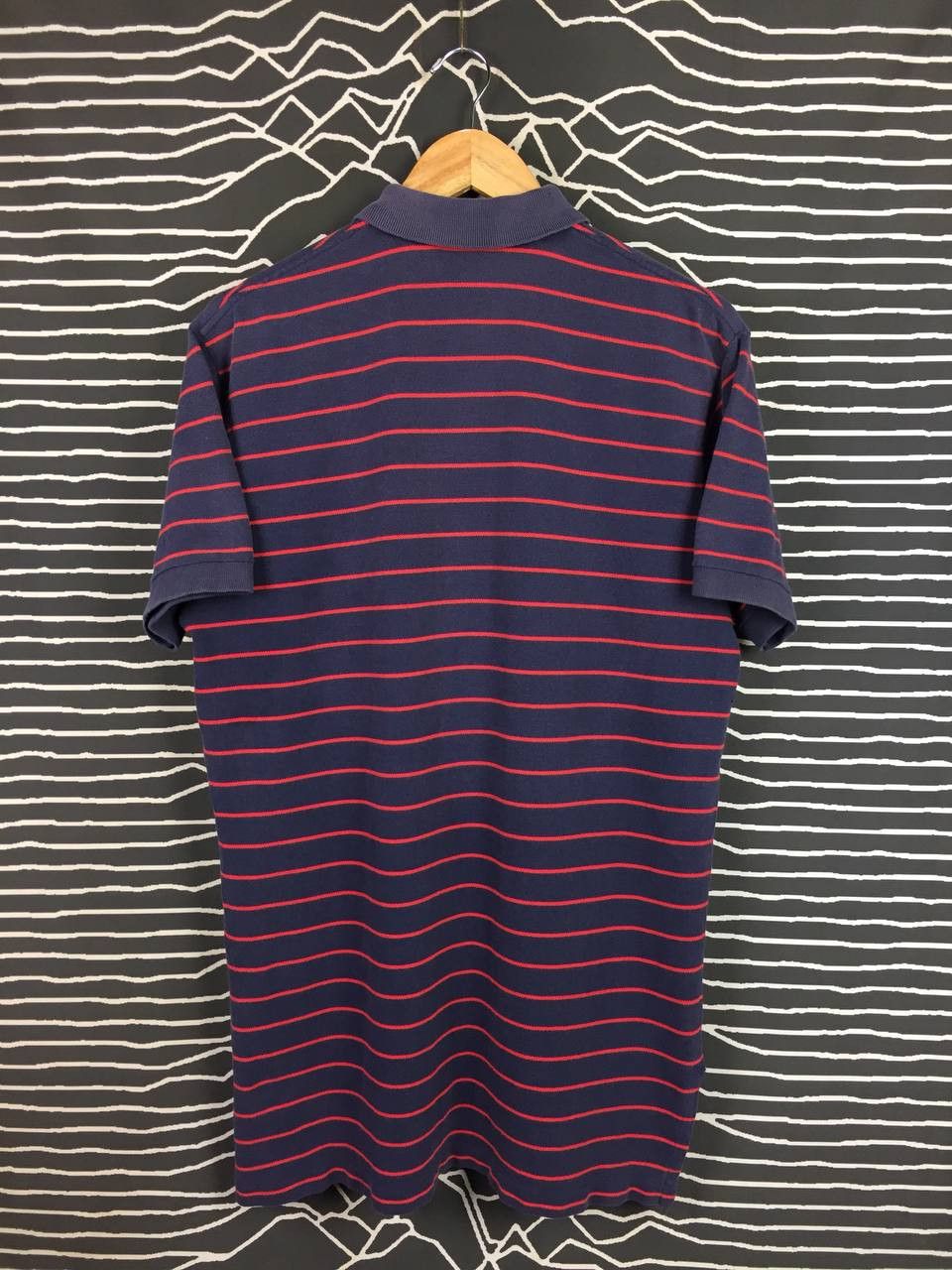 Polo Ralph Lauren Vtg Polo Sport Ralph Lauren Embroidered Logo Stripe Polo Tee Size US M / EU 48-50 / 2 - 7 Thumbnail