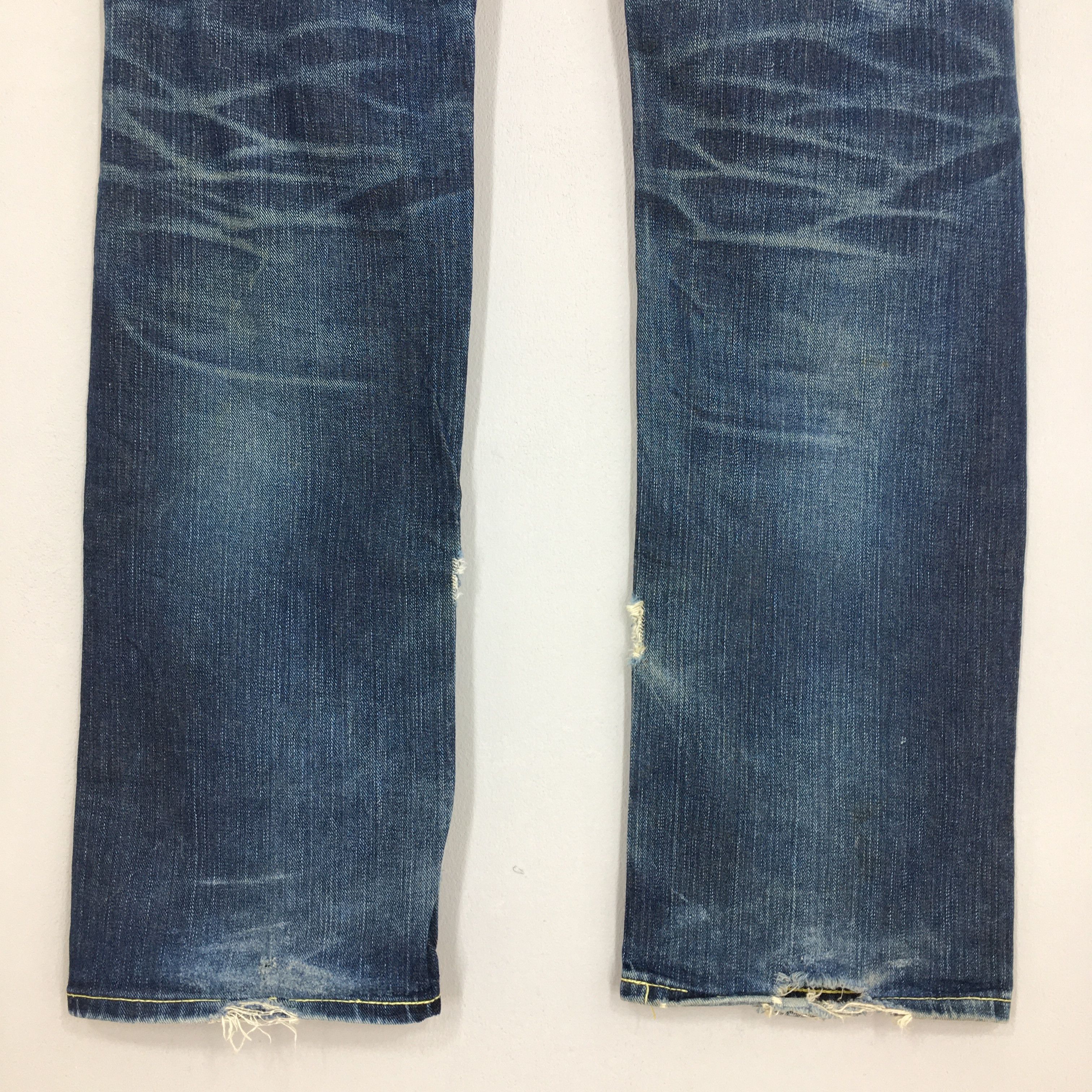 Lee Size 34x33 Vintage 90s Lee Riders Blue Stonewash Jeans S190 Size US 34 / EU 50 - 12 Thumbnail