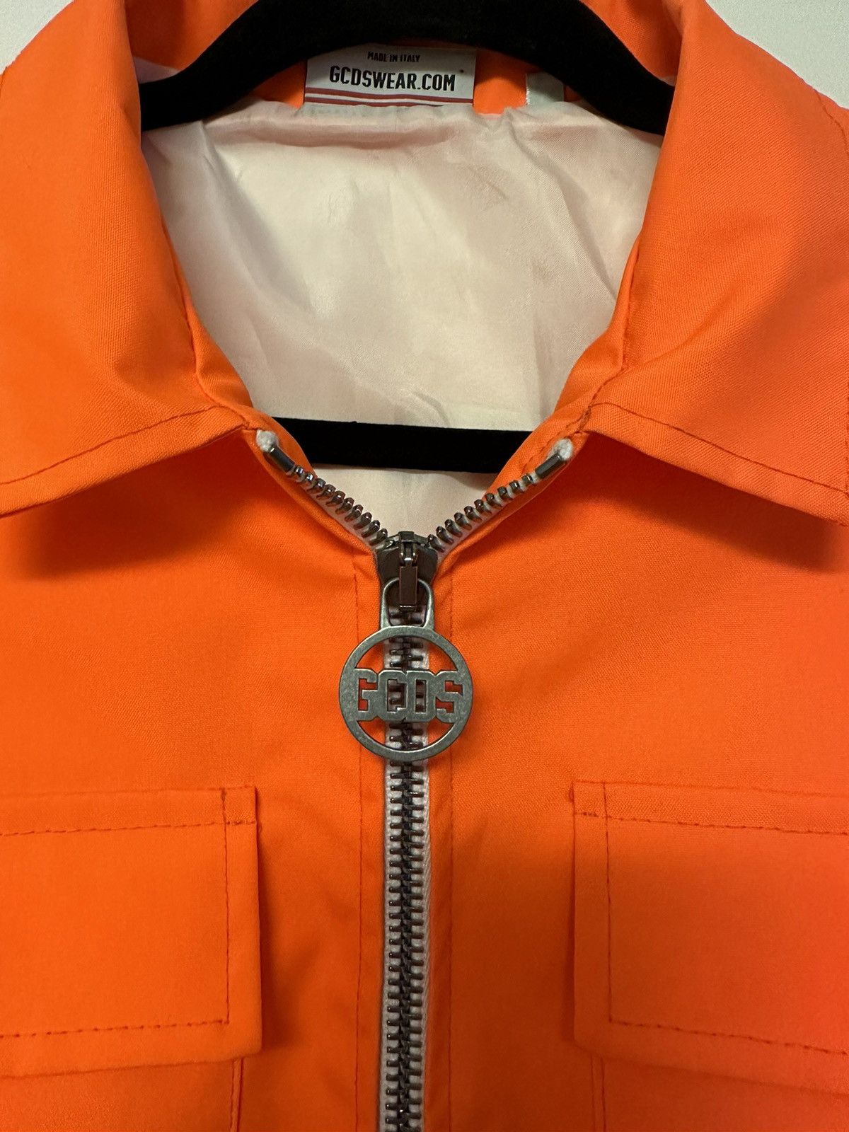 GCDS GCDS unisex worker jacket with reflectors. Size S. Oversized Size US S / EU 44-46 / 1 - 3 Thumbnail