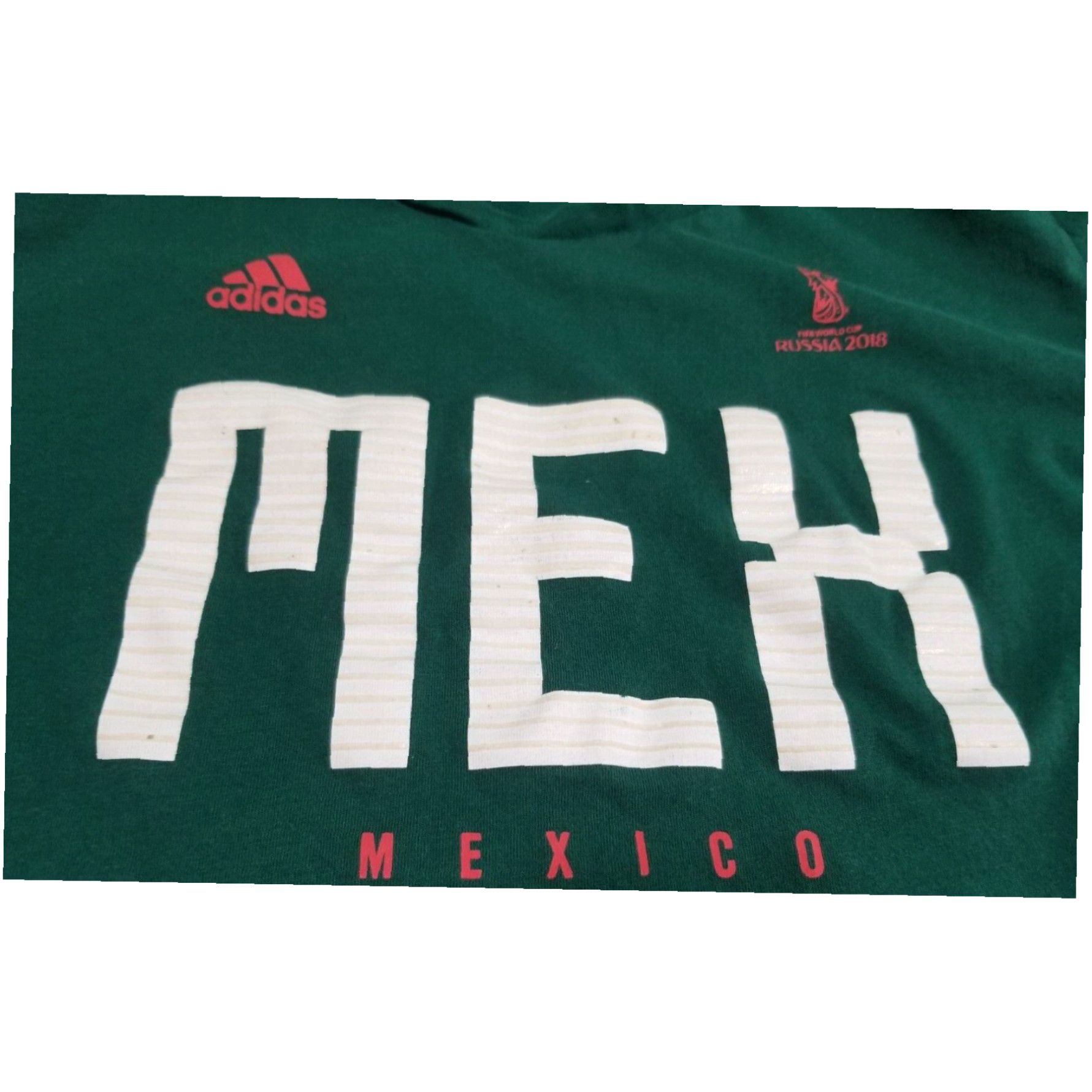 Adidas Authentic Adidas 2018 Fifa World Cup Mexico National Soccer Team Ladies Large Round Neck Shirt for Women Grailed