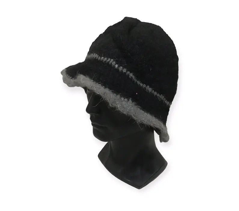 Japanese Brand Japanese Brand Wool Bucket Hat Size ONE SIZE - 1 Thumbnail