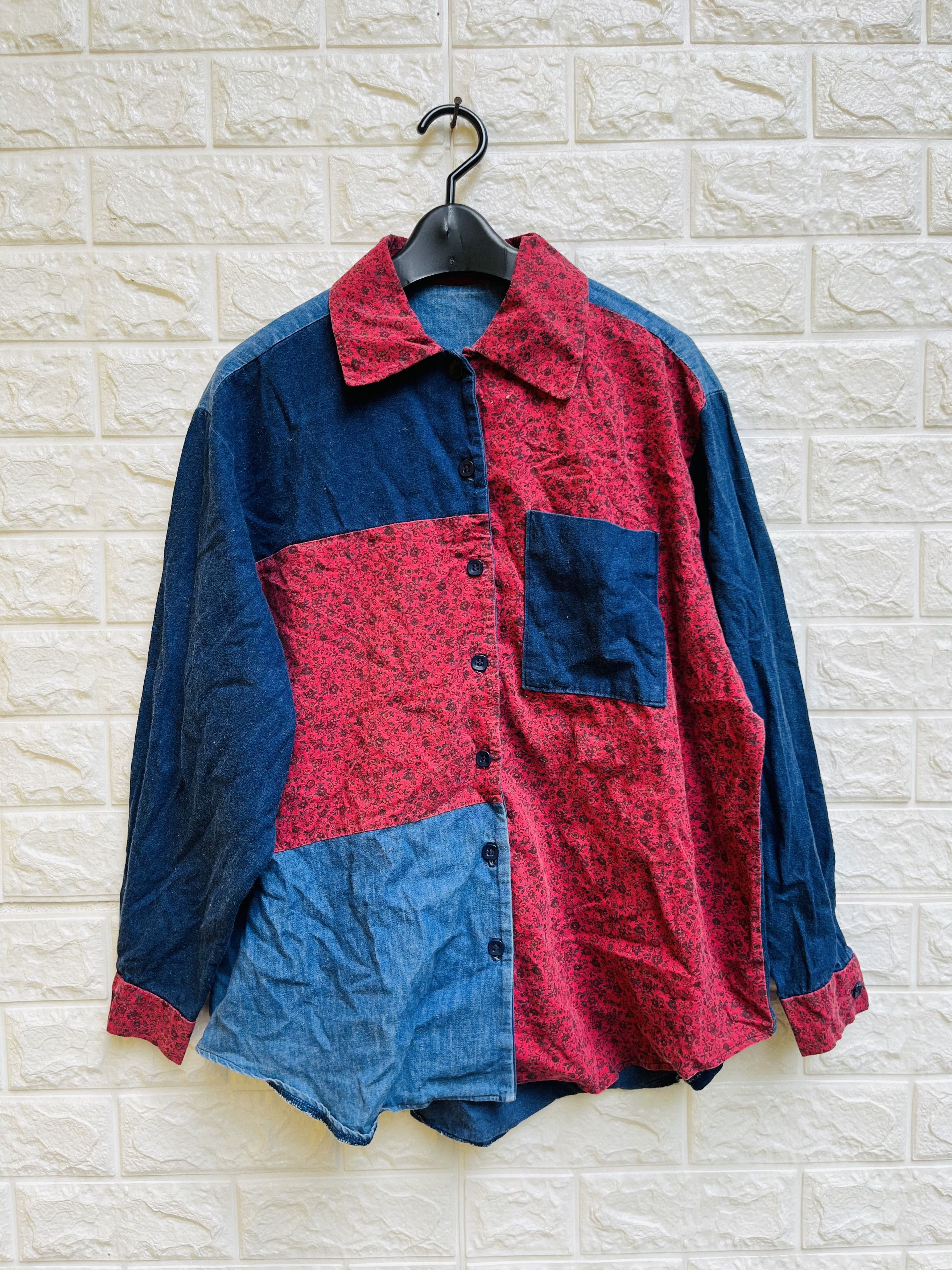 Japanese Brand × Vintage Vintage Japanese Designer Fashion Style Long Sleeve Size L / US 10 / IT 46 - 1 Thumbnail