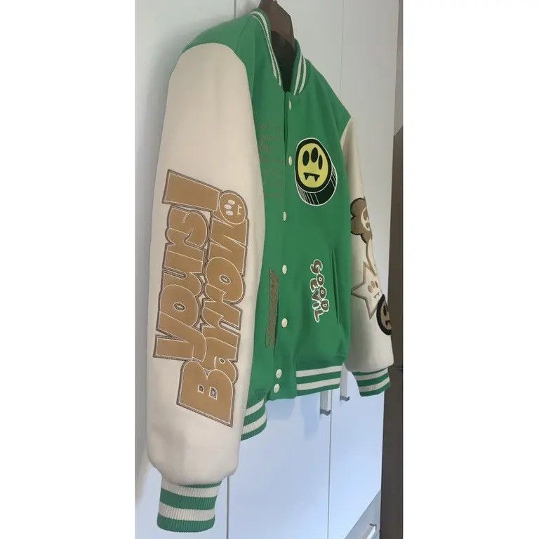 Barrow Barrow Wool Varsity Jacket Green Size US S / EU 44-46 / 1 - 3 Thumbnail