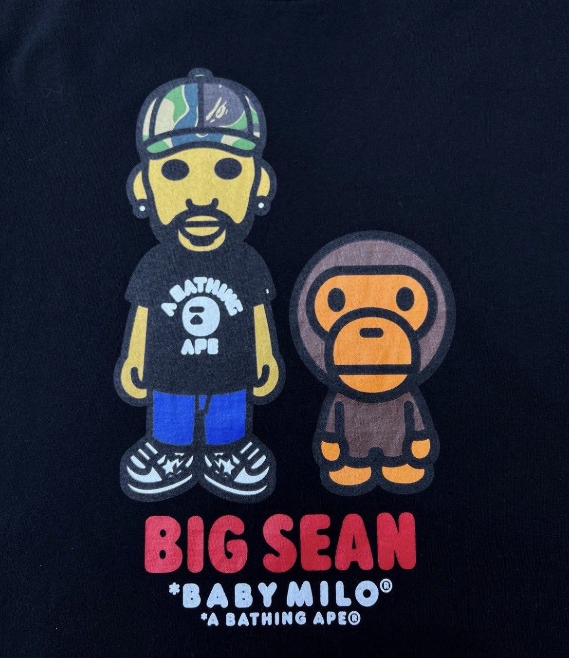 Bape BAPE X Big Sean Baby Milo Tee Size US M / EU 48-50 / 2 - 2 Thumbnail