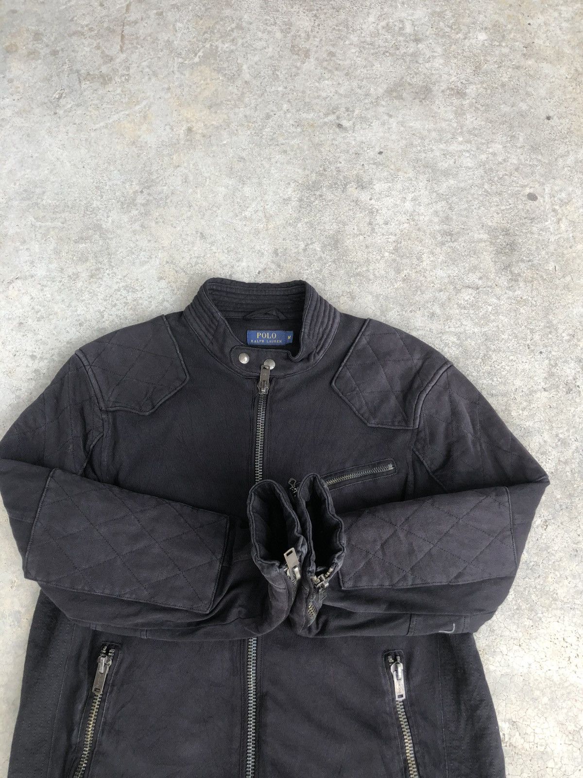 Polo Ralph Lauren Polo Ralph Lauren Biker Jacket Size US M / EU 48-50 / 2 - 19 Thumbnail