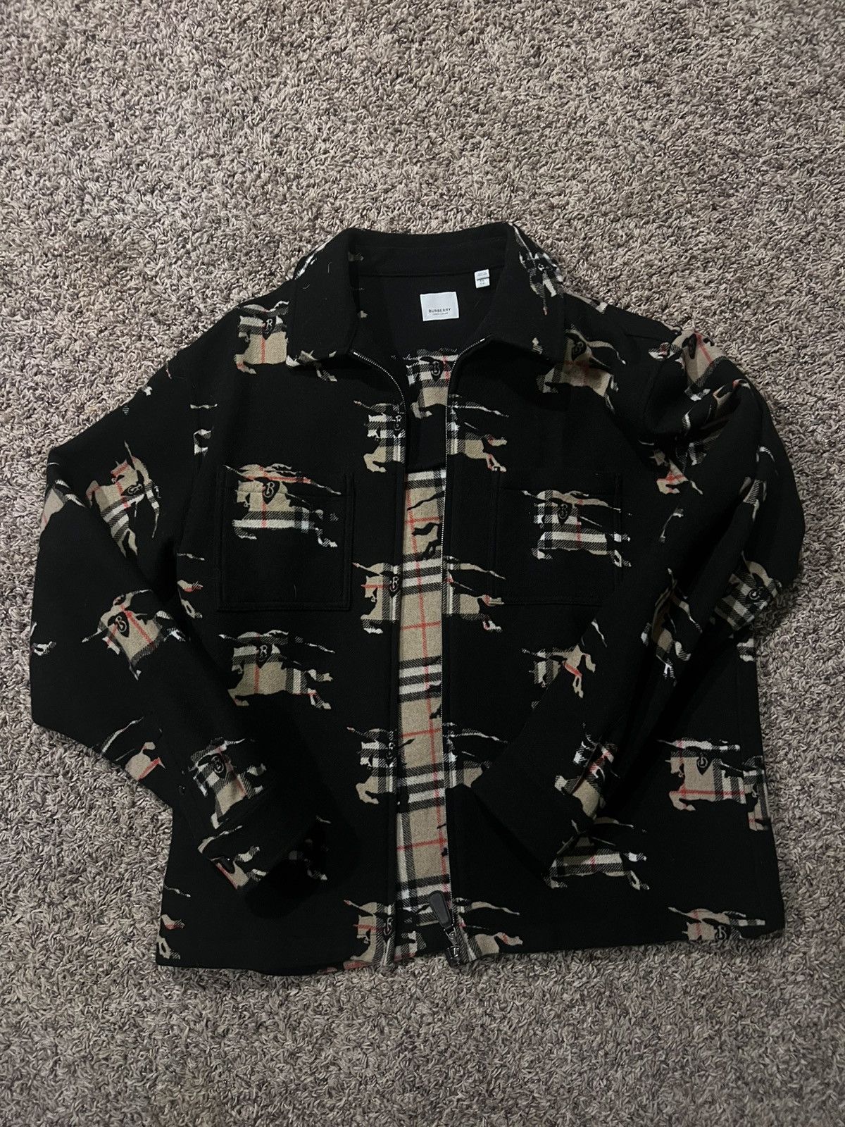 Burberry Burberry Men’s Wool Jacket (SS23/FW23) Size US XL / EU 56 / 4 - 8 Thumbnail