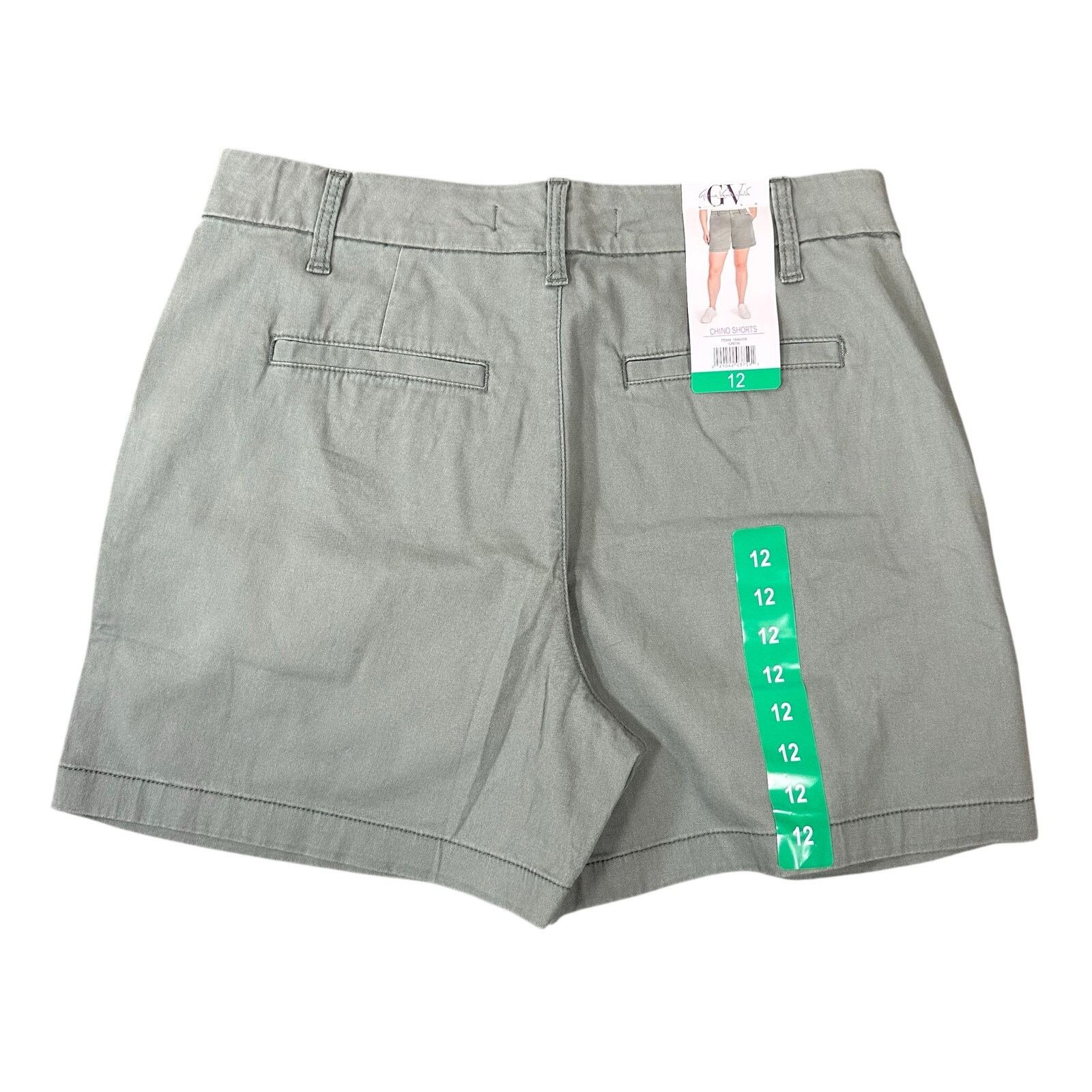 Gloria Vanderbilt Gloria Vanderbilt Mid Rise Stretch Twill 5" Shorts Size 12 Size 34" / US 12 / IT 48 - 3 Thumbnail