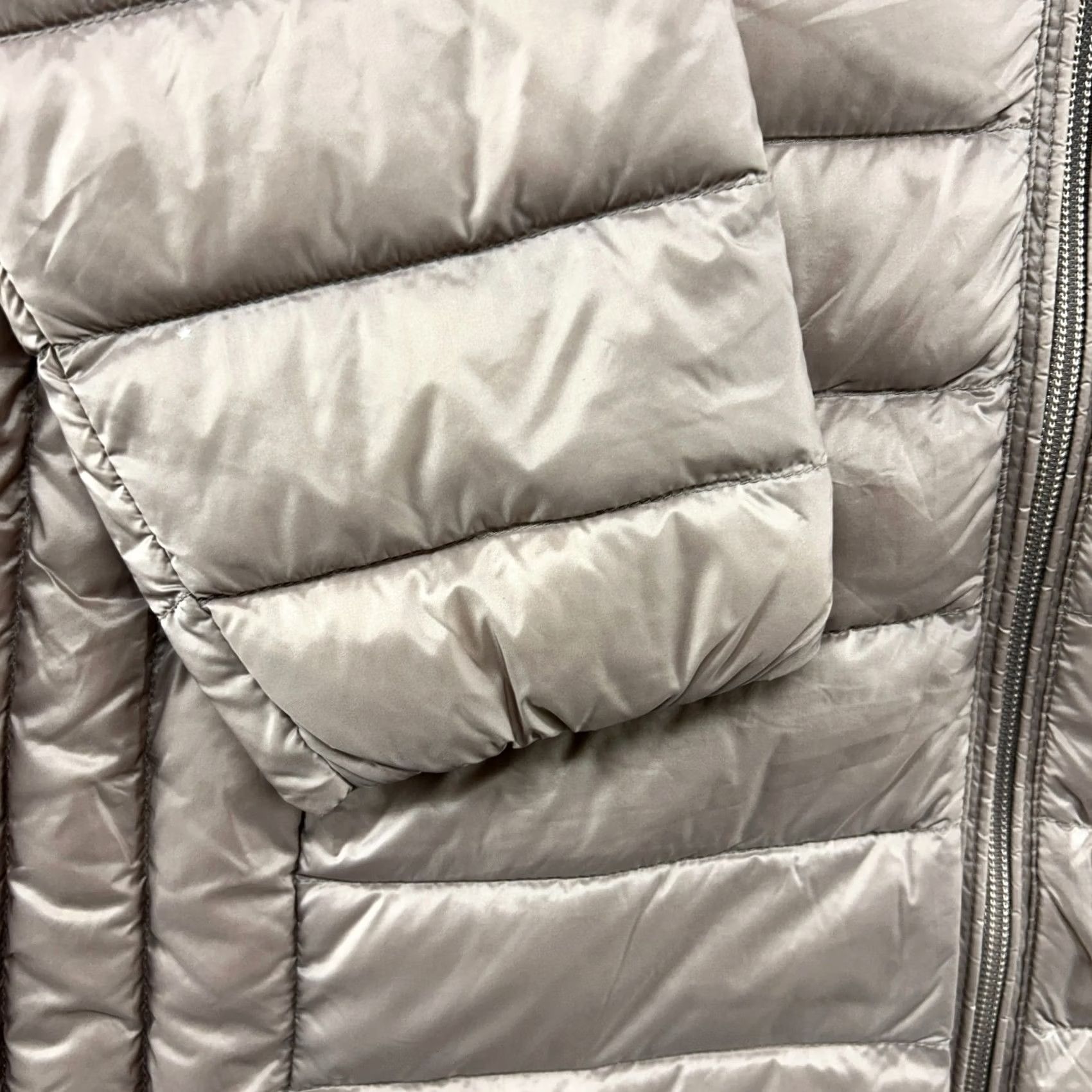 Pinko Adventure Jacket Womens L Pink Puffer Hooded Ultra Light Down Long Full Zip Size L / US 10 / IT 46 - 5 Thumbnail