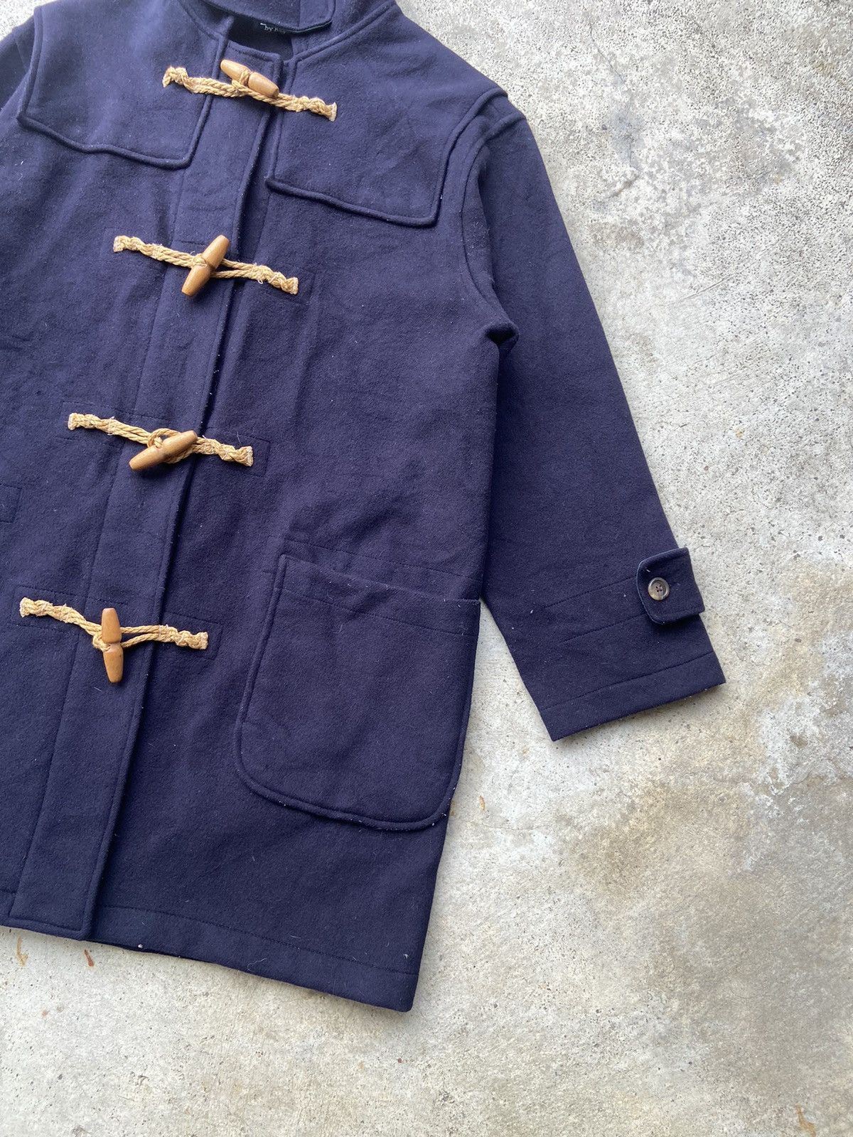 ジャケット・アウター Ralph Lauren Vintage 1990 Wool Duffel Men's 90's Ralph Lauren Wool Hooded Duffel Coat with toggles