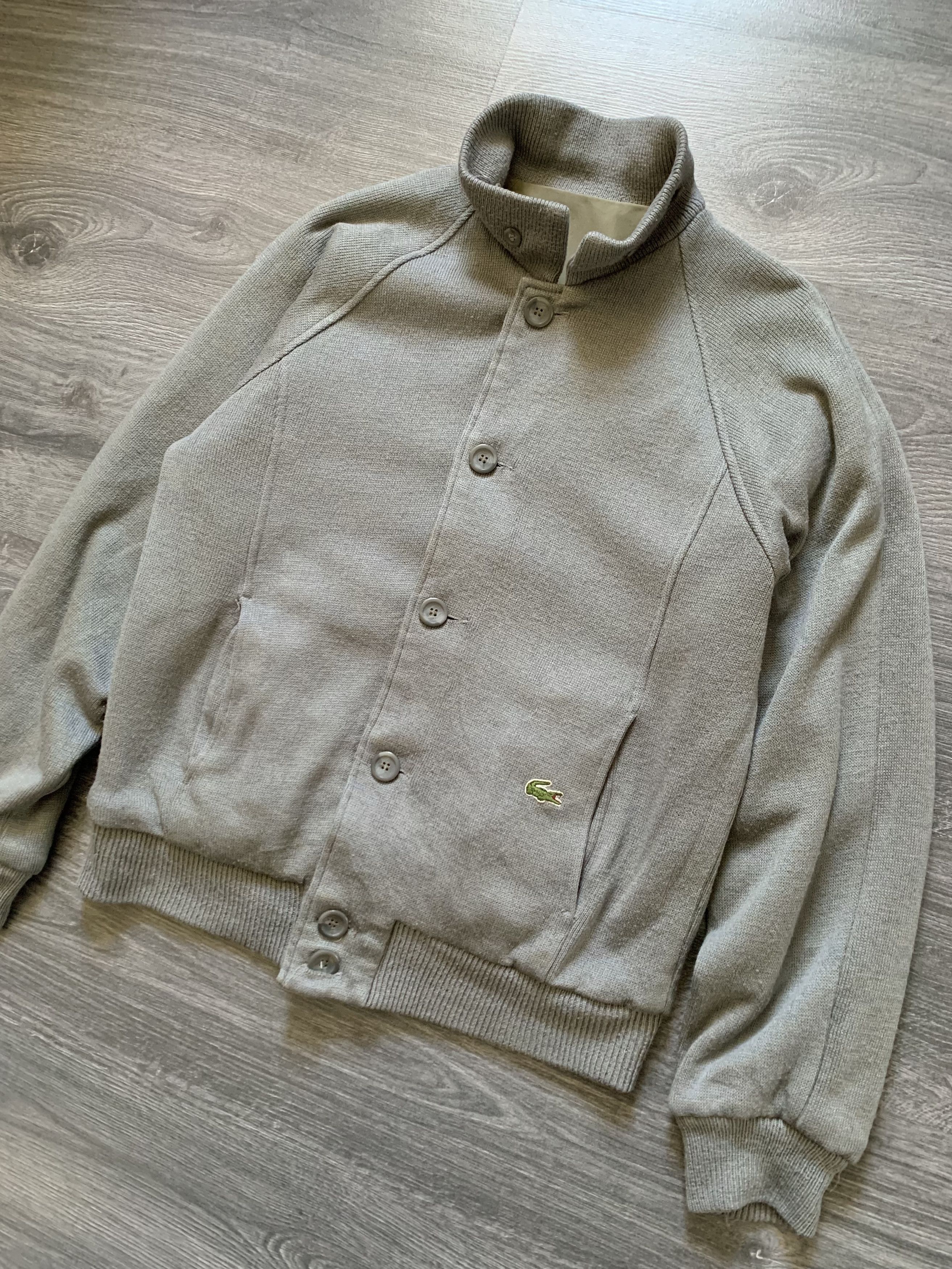 Lacoste Vintage Lacoste Izod Reversible Bomber Jacket Size US S / EU 44-46 / 1 - 2 Thumbnail