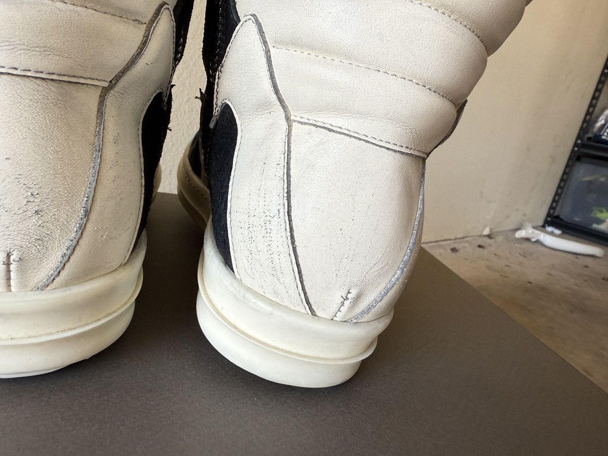 Rick Owens Blistered/Distressed SS25 Hollywood Geobaskets Size US 7 / EU 40 - 12 Thumbnail