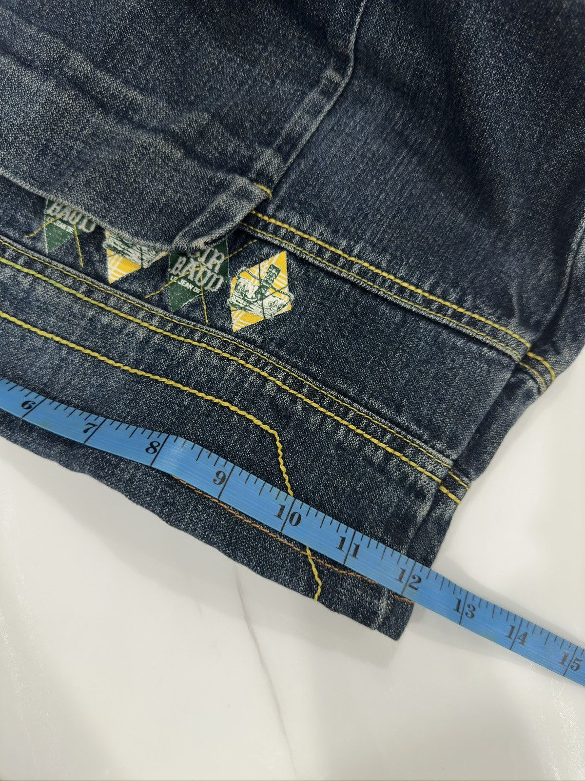 Le Grande Bleu (L.G.B.) × Marithe + Francois Girbaud Vintage 90s Marithe Francois Girbaud Baggy Shorts Size US 37 - 21 Thumbnail