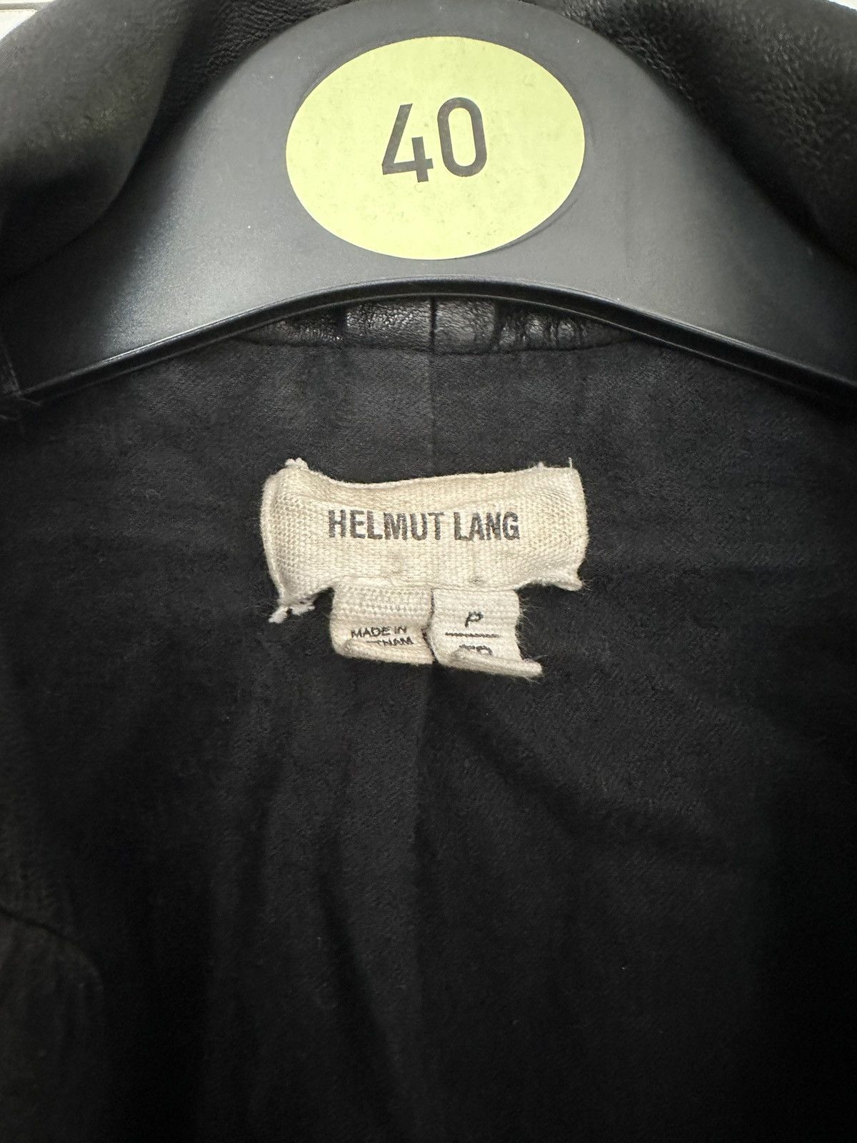 Helmut Lang Wool & Leather Helmut Lang 3 in 1 way Jacket black opium Size S / US 4 / IT 40 - 3 Thumbnail