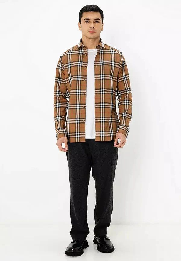 Burberry o1w1db10226 Shefford Casual Shirt In Multicolor Size US M / EU 48-50 / 2 - 2 Thumbnail