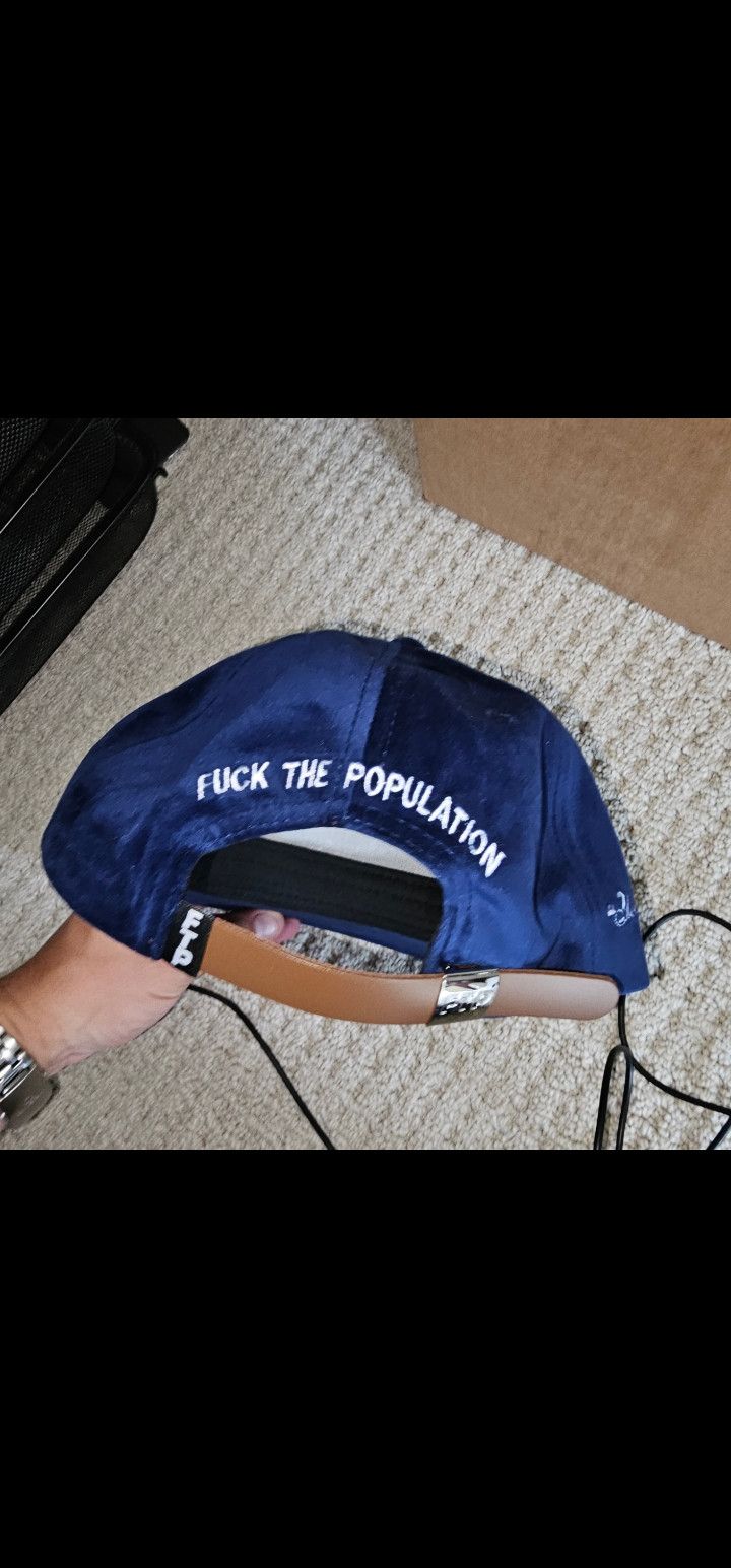 Fuck The Population FTP ROYAL DIAMOND DEALER 5PANEL HAT Size ONE SIZE - 6 Thumbnail