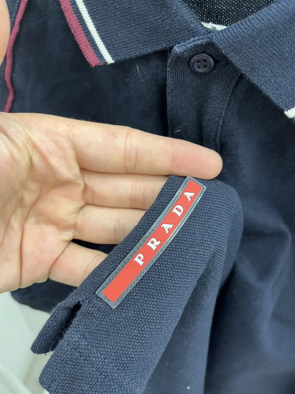 Prada Prada Red Label Polo Shirt Size US L / EU 52-54 / 3 - 3 Thumbnail