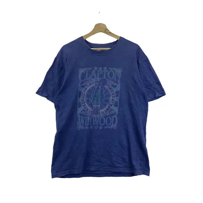 Band Tees Vtg ERIC CLAPTON TOUR Steve Windwood Japan Tee Shirt Size US L / EU 52-54 / 3 - 1 Thumbnail