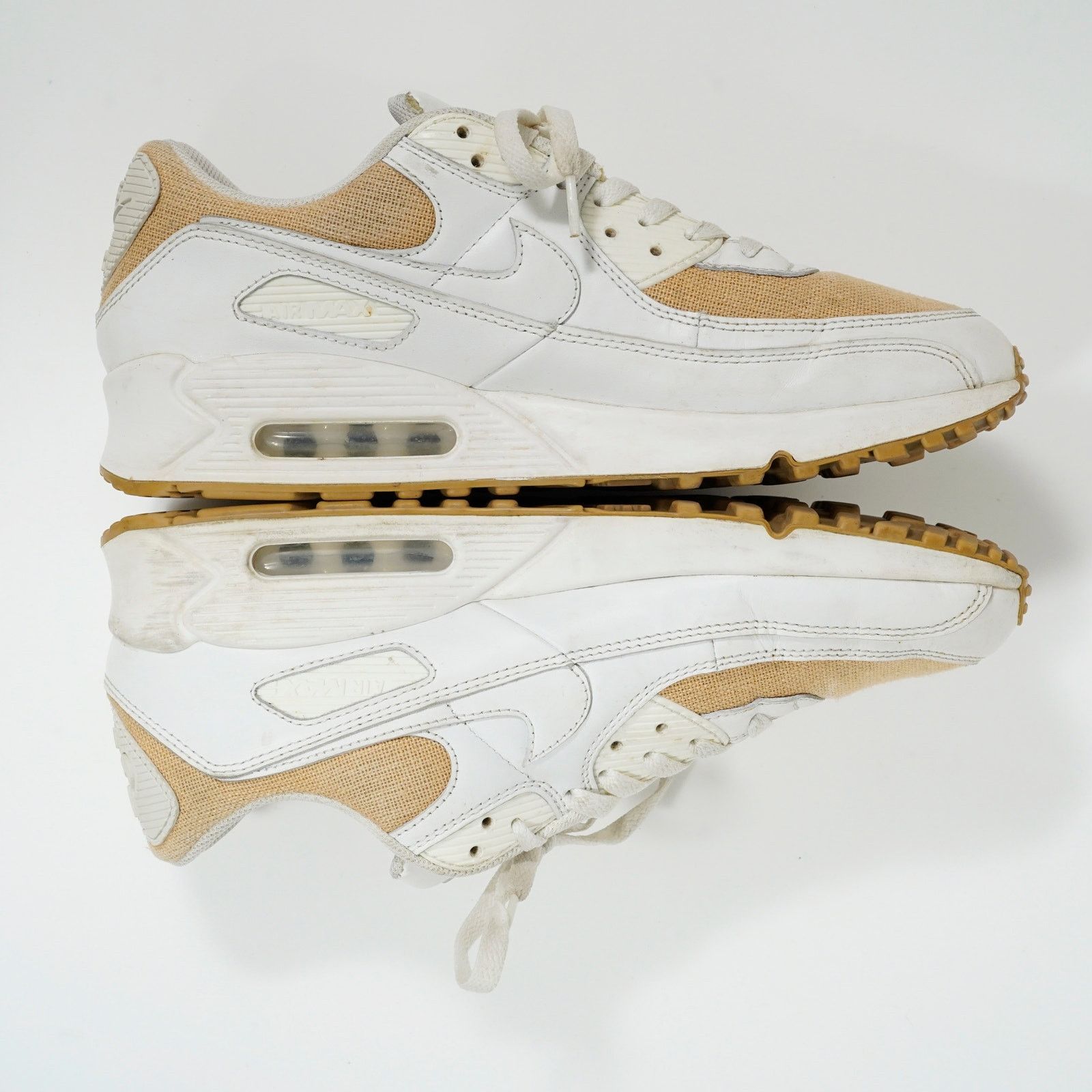 Nike Nike Air Max 90 Burlap Summit White Gum Brown Men’s 12 Size US 12 / EU 45 - 7 Thumbnail