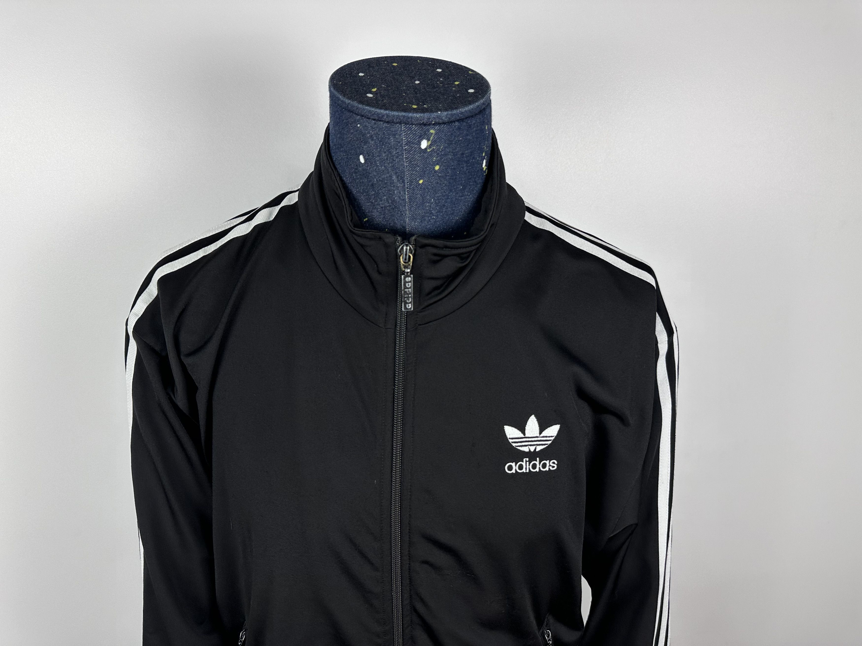 Adidas × Vintage Adidas Originals Black Firebird Track Tracksuit Top Jacket Size US S / EU 44-46 / 1 - 4 Thumbnail