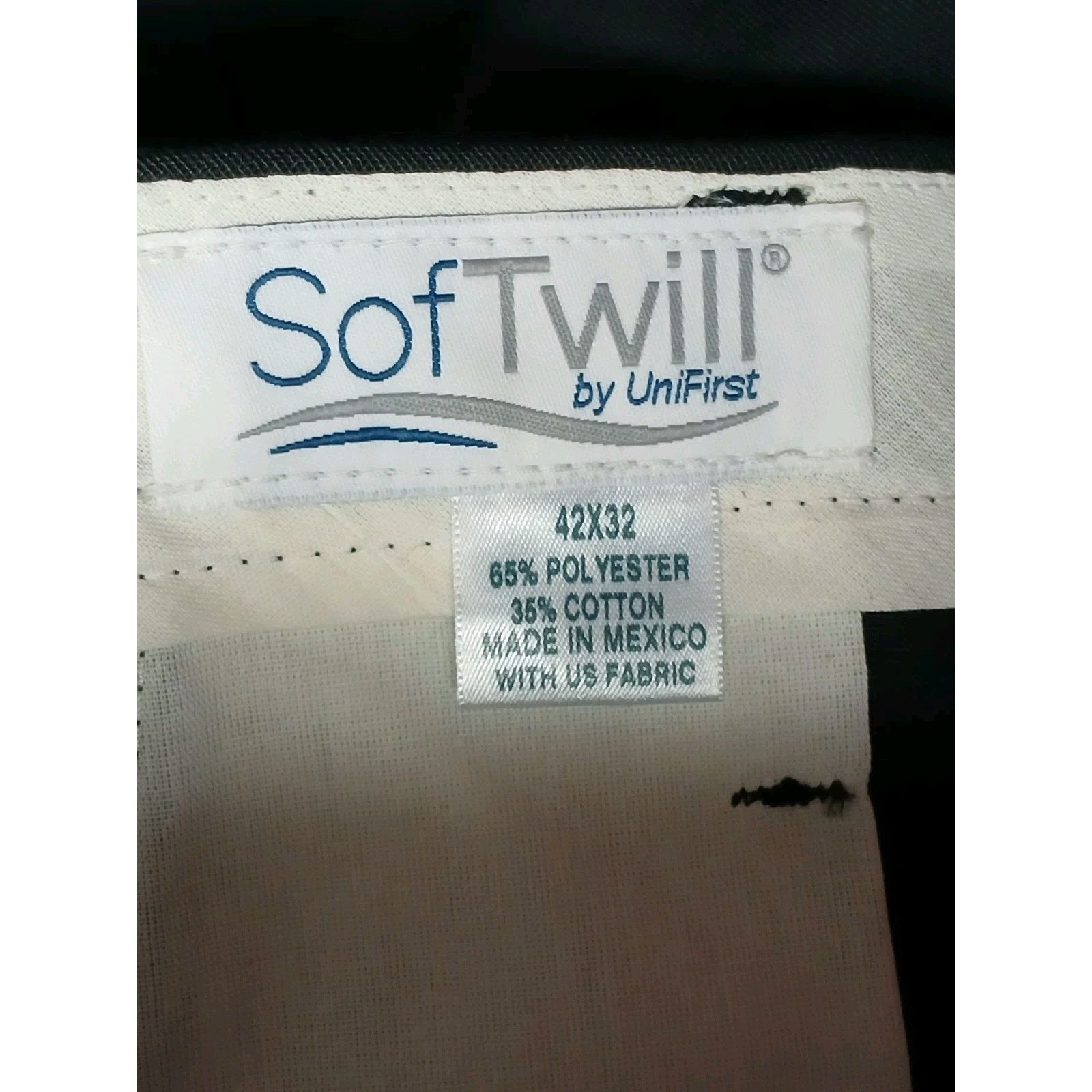 Other Unifirst (42x32) Men's Black Reflective Straight Cargo Pants Size US 42 / EU 58 - 7 Thumbnail
