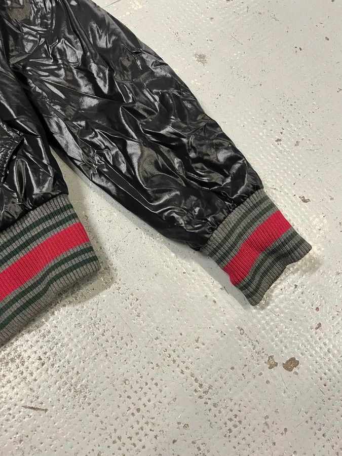 Gucci AW2008 Gucci Signature Black Bomber Jacket by Frida Giannini Size US S / EU 44-46 / 1 - 6 Thumbnail