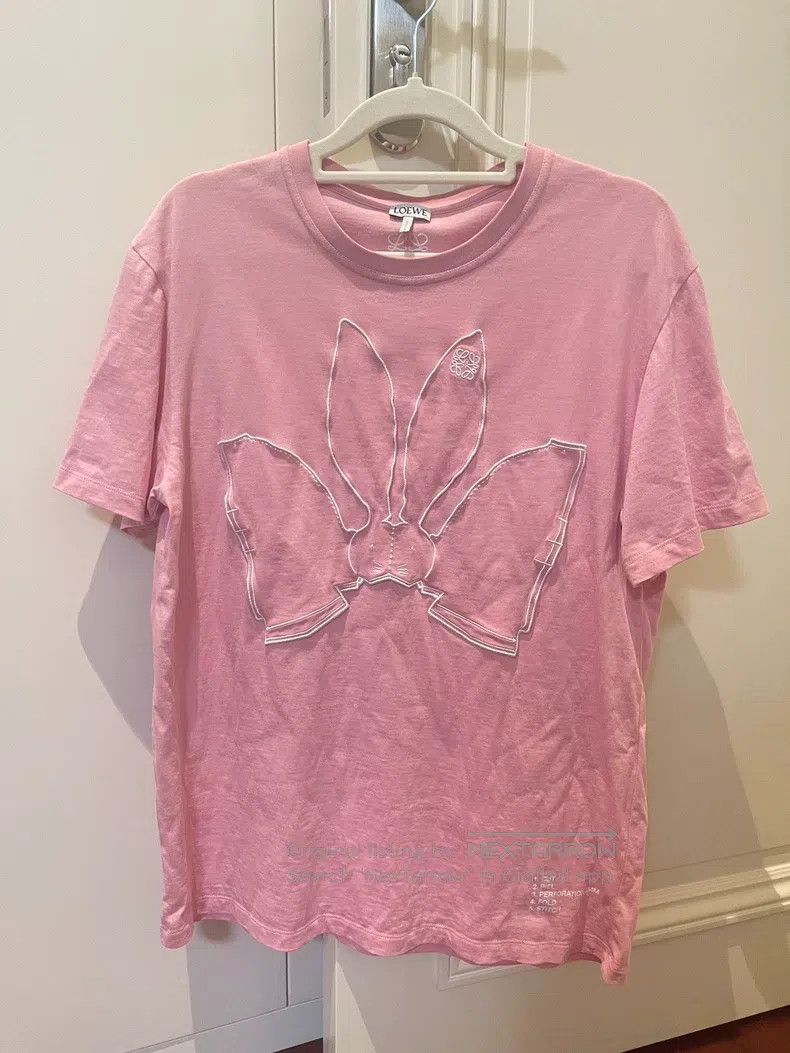 Loewe Loewe Pink T-Shirt Size XS / US 0-2 / IT 36-38 - 4 Thumbnail