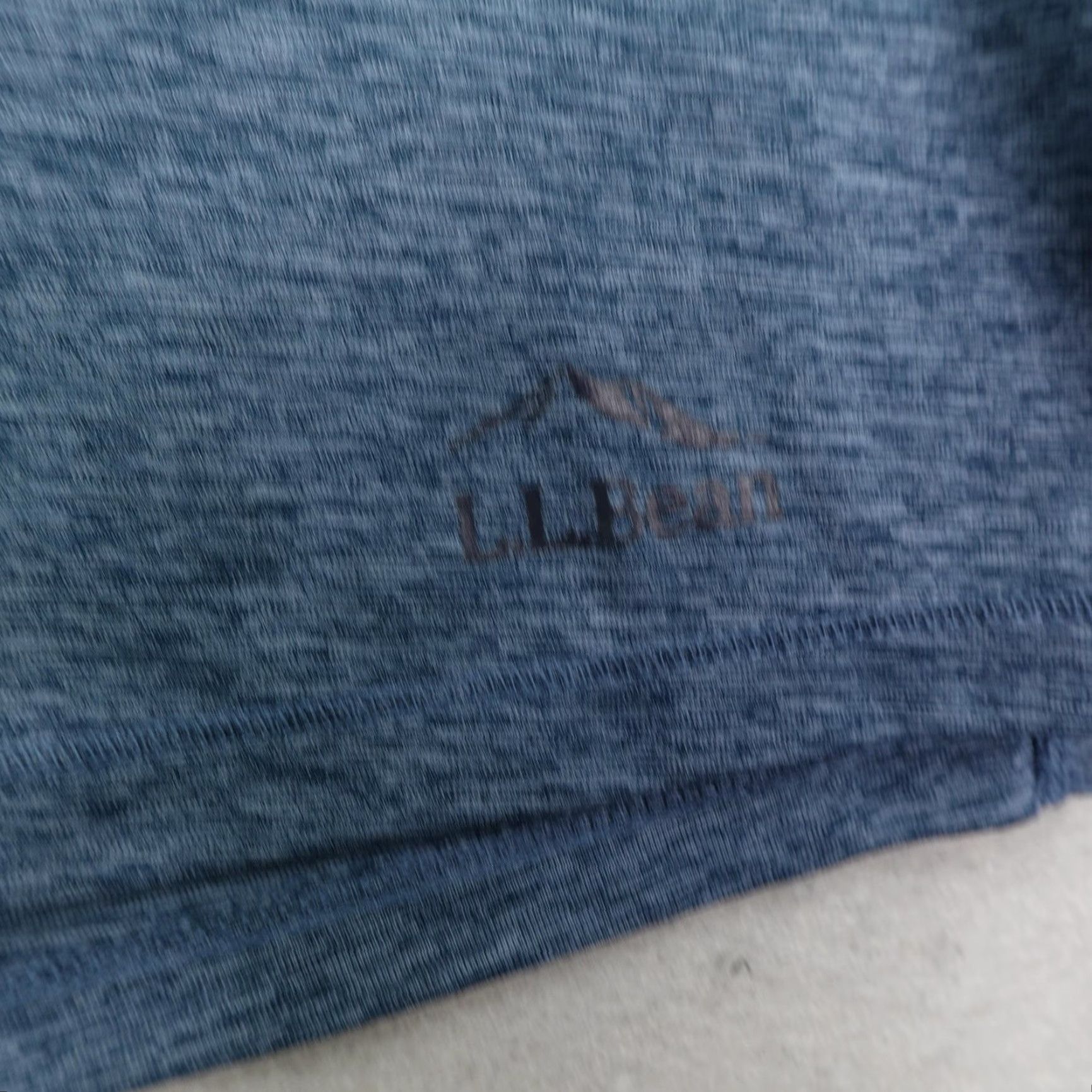 Vintage LL Bean Polo Shirt Mens XL Blue Lightweight Performance Ultralight Moisture Wicking Regular Short Sleeve Button Collar Solid Adventure Size US XL / EU 56 / 4 - 4 Thumbnail