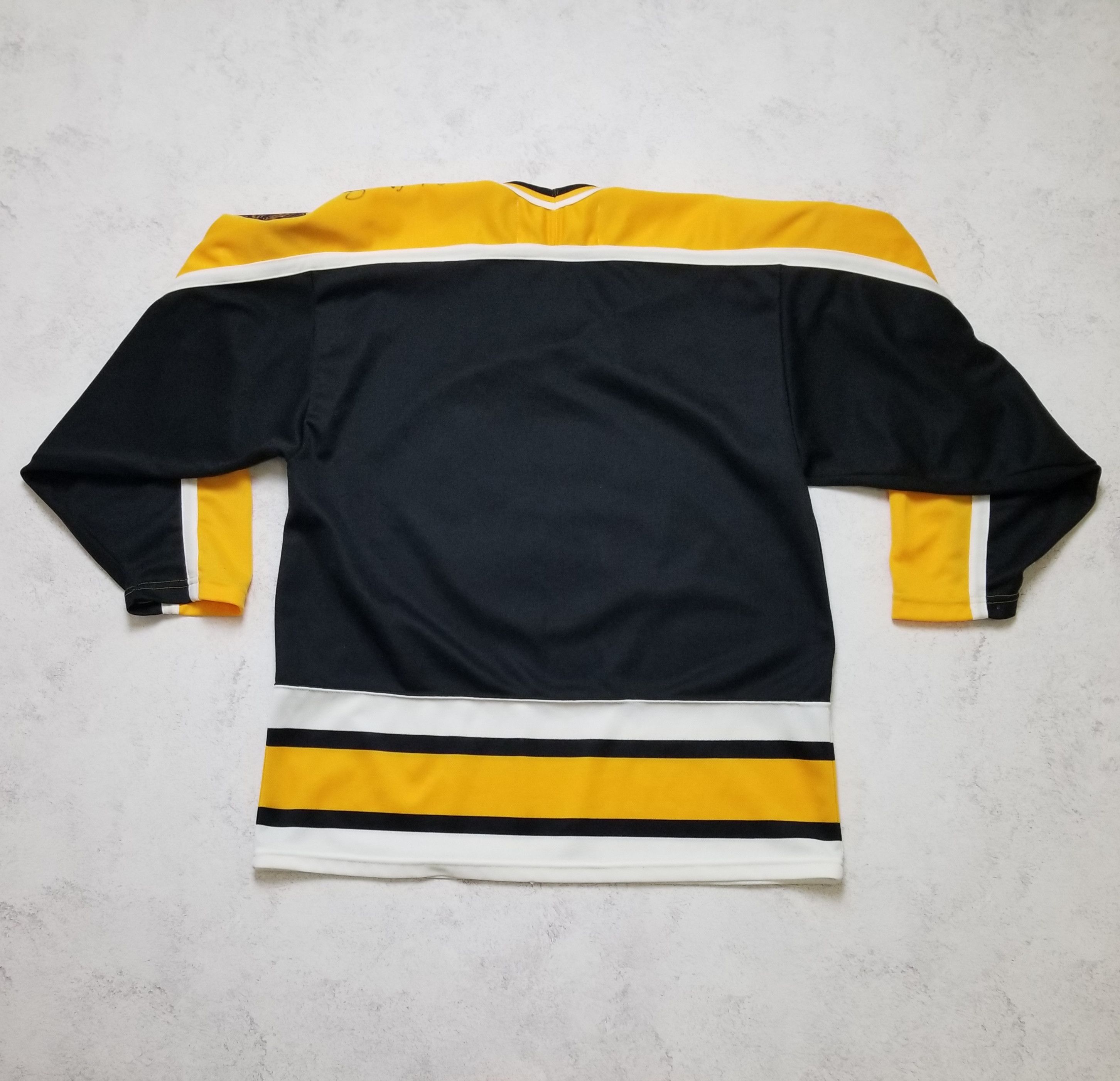 Ccm Vintage Boston Bruins CCM Maska Ice Hockey NHL Jersey Size US L / EU 52-54 / 3 - 3 Thumbnail