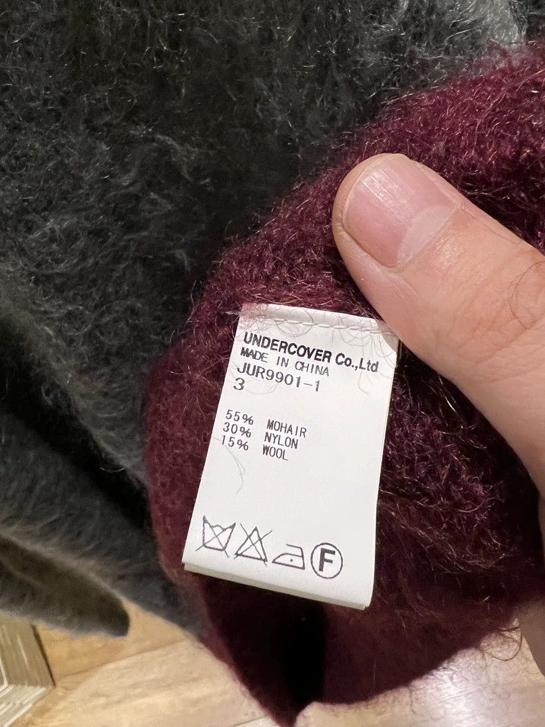 Undercover undercover Mohair color-block sweater 2502-Nextarrow Size US L / EU 52-54 / 3 - 4 Thumbnail