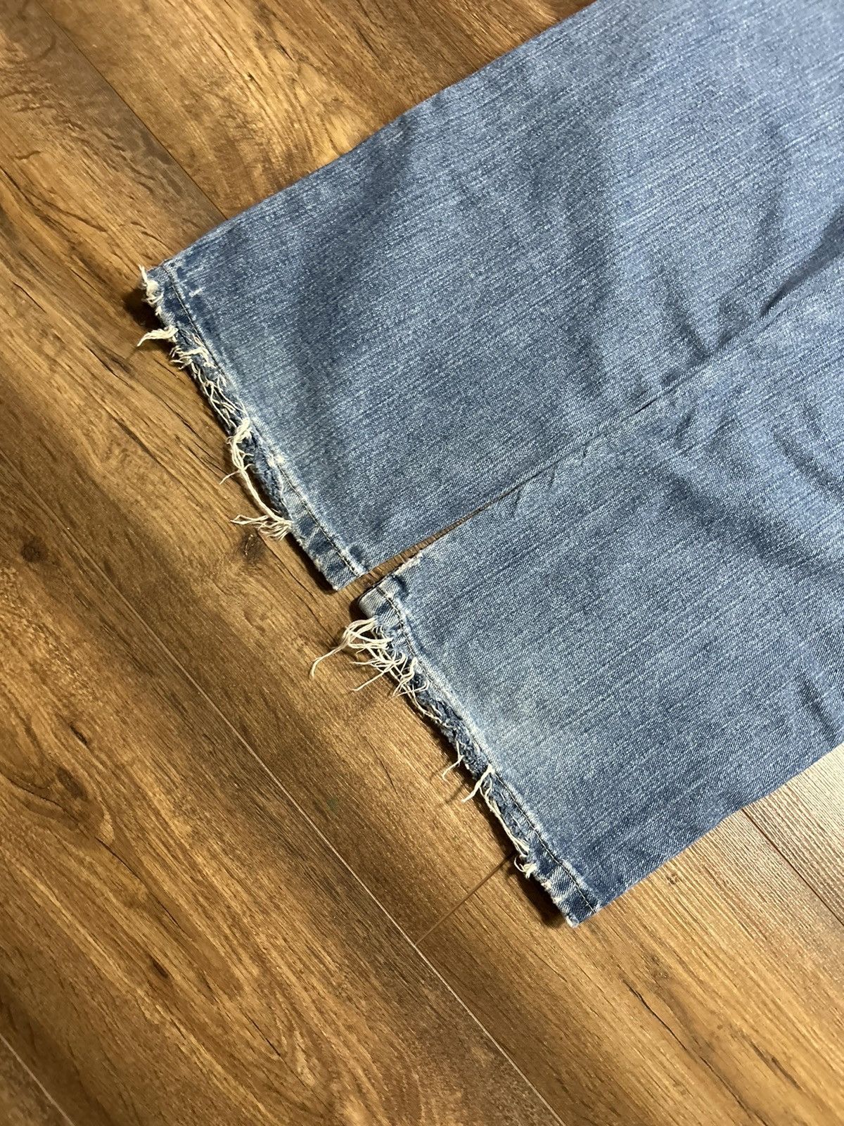 Carhartt × Dickies × Vintage Vintage Dickies baggy Distressed denim jeans Size US 36 / EU 52 - 5 Thumbnail