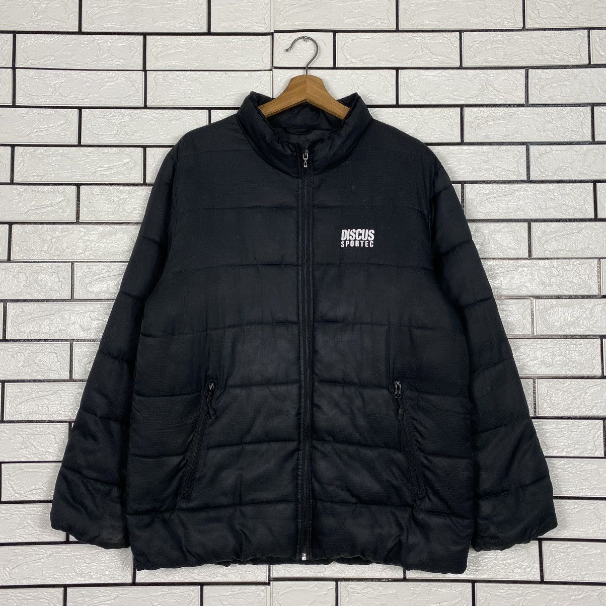 Japanese Brand 🔥VINTAGE PUFFER DOWN JACKET DISCUS SPORTEC ISSEY MIYAKE Size US L / EU 52-54 / 3 - 1 Thumbnail
