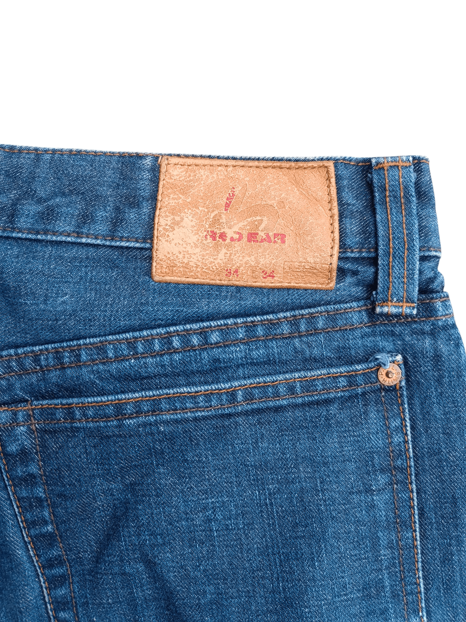 Paul Smith Red Ear STEALS 💥 Paul Smith Red Ear Selvedge Denim Jeans Size US 32 / EU 48 - 10 Thumbnail