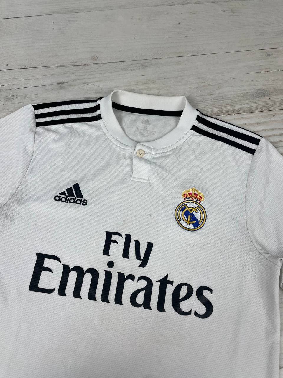 Adidas Adidas REAL MADRID 2018 2019 HOME Shirt Soccer Jersey Size US S / EU 44-46 / 1 - 2 Thumbnail