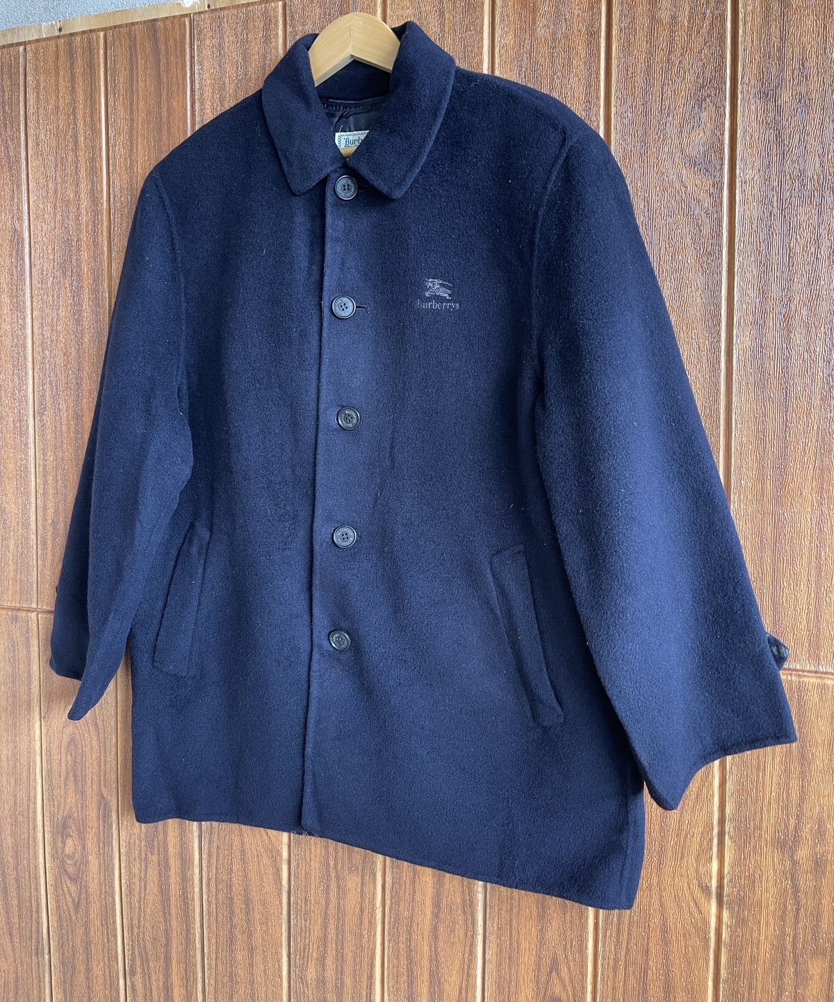 Last Drop🔥Rare🔥Vtg BURBERRYS Nova Check Wool Coat