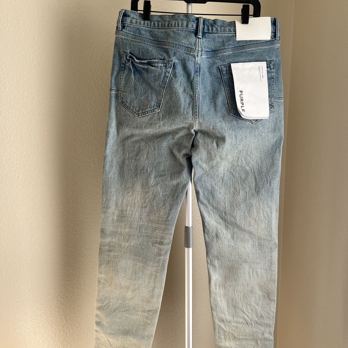 Purple Brand Purple Brand Skinny Rhone Fade Light Indigo Jeans Sz 36 NWT Size US 36 / EU 52 - 8 Thumbnail