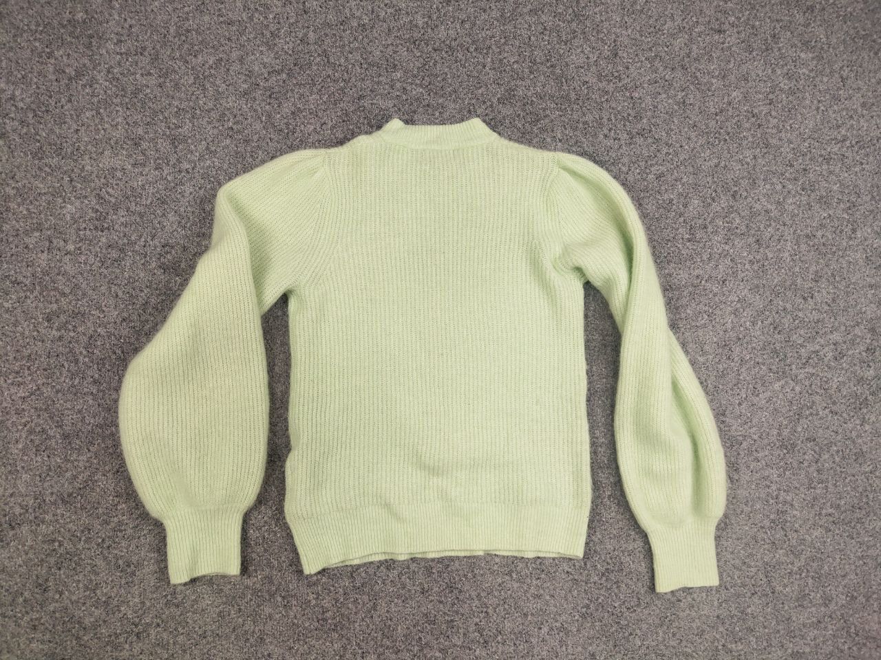 Ganni Ganni Design Alpaca Wool Blend Green Light Pulover Sweater Size M / US 6-8 / IT 42-44 - 13 Thumbnail