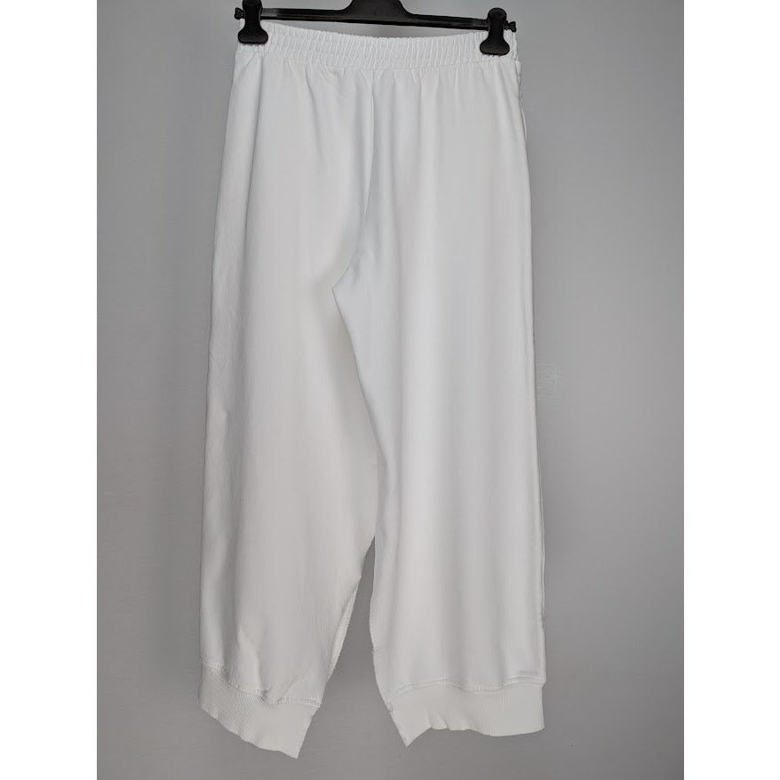 Maison Margiela o1rshd1 Men's /DUP/ MM6 Pants / Sweatpants Short in White Size US 34 / EU 50 - 11 Thumbnail