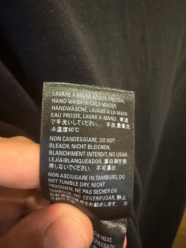 Balenciaga Balenciaga 7-Language Short Sleeve T-Shirt, Black, Size L Size US L / EU 52-54 / 3 - 7 Thumbnail