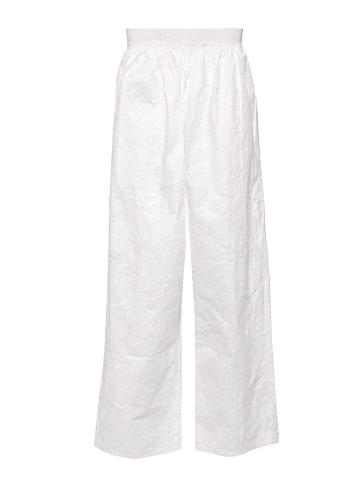 Hed Mayner CRINKLED WIDE LEG TROUSERS Size US 30 / EU 46 - 1 Thumbnail