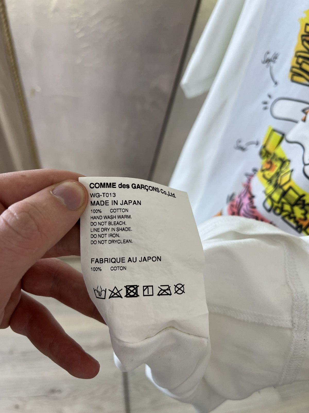 Comme des Garcons Comme des Garçons Junya Watanabe MAN Max's Sandwich Tee Size US M / EU 48-50 / 2 - 10 Thumbnail