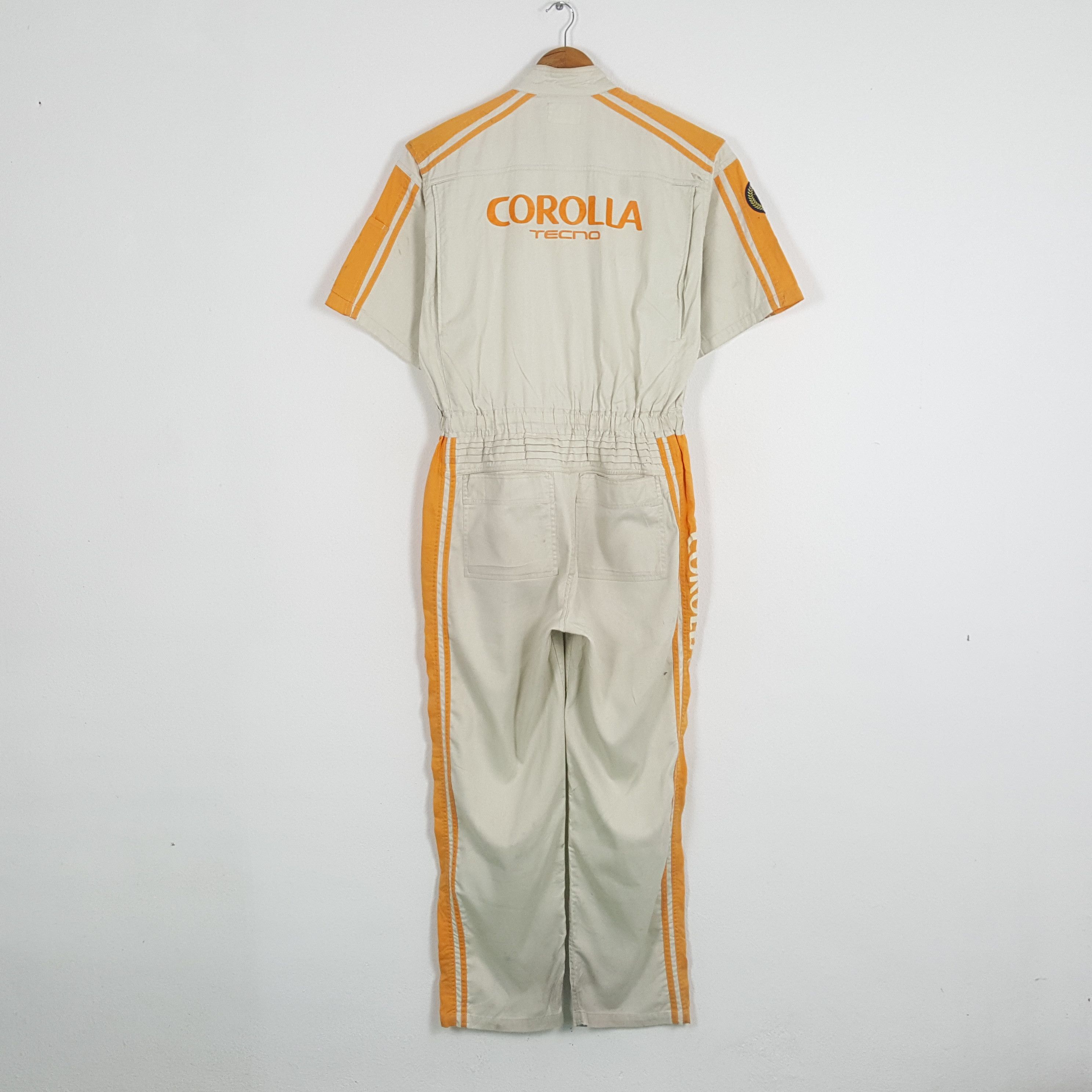 Vintage Vintage TOYOTO TECNO Japanese Racing Team Coverall Jacket Size US L / EU 52-54 / 3 - 1 Thumbnail