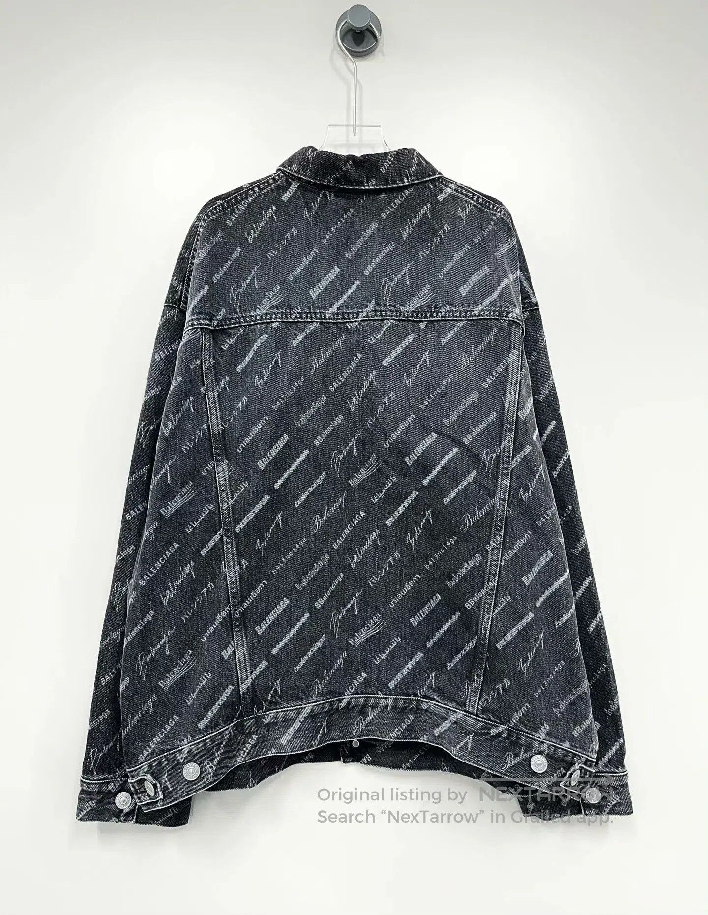 Balenciaga Balenciaga Black Denim Jacket XS. Size US XS / EU 42 / 0 - 2 Thumbnail