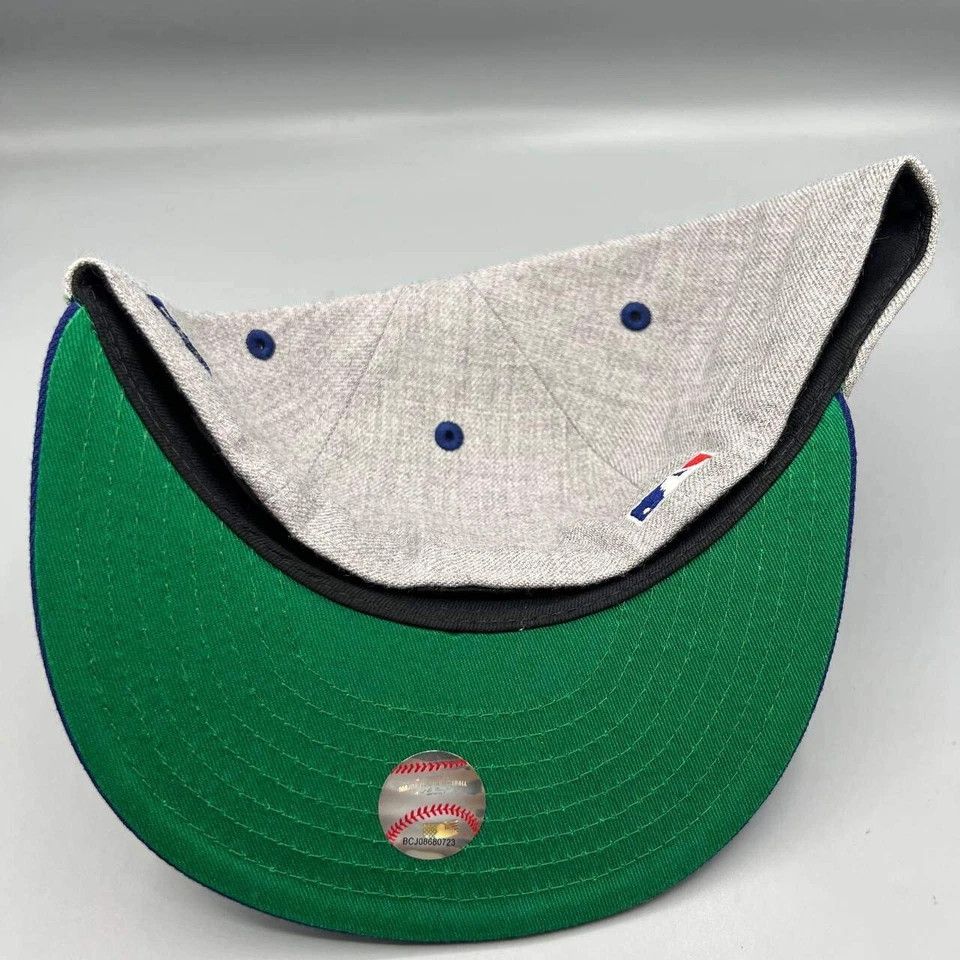 New Era Brooklyn Dodgers Hat Men 7 5/8 Jackie Robinson MLB Fitted Size ONE SIZE - 5 Thumbnail