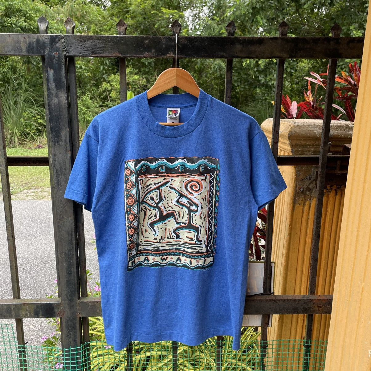 Other 🔥Vintage 90s Hawaii Surf Styles Sea Sky Poster Art Work Tee Size US L / EU 52-54 / 3 - 1 Thumbnail