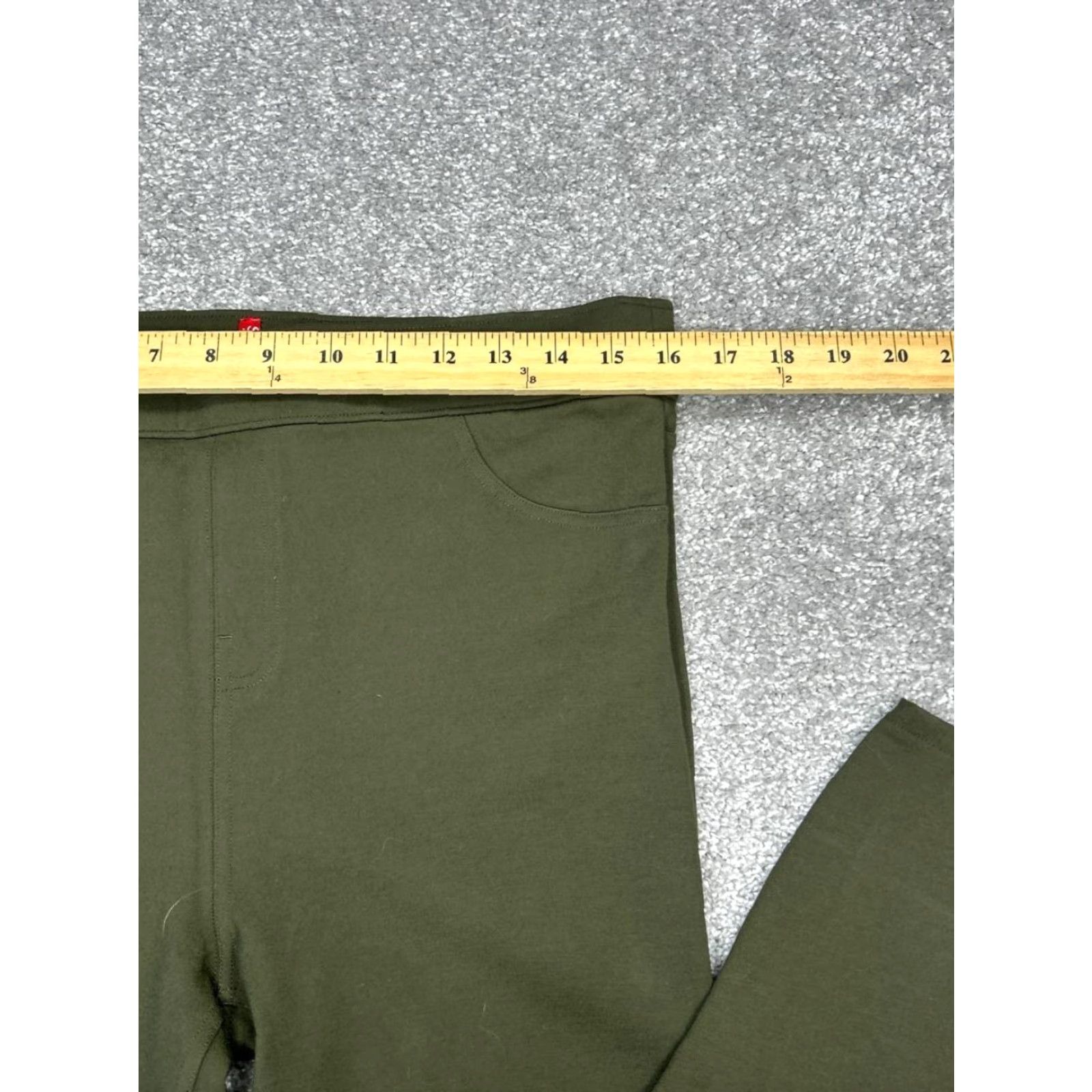 Spanx Spanx Ponte Leggings Women XL Tall Green High Rise Ankle Stretch Shaping Athleisure Nylon Spandex Rayon Spanx Ponte Size 40" / US 18 - 6 Thumbnail
