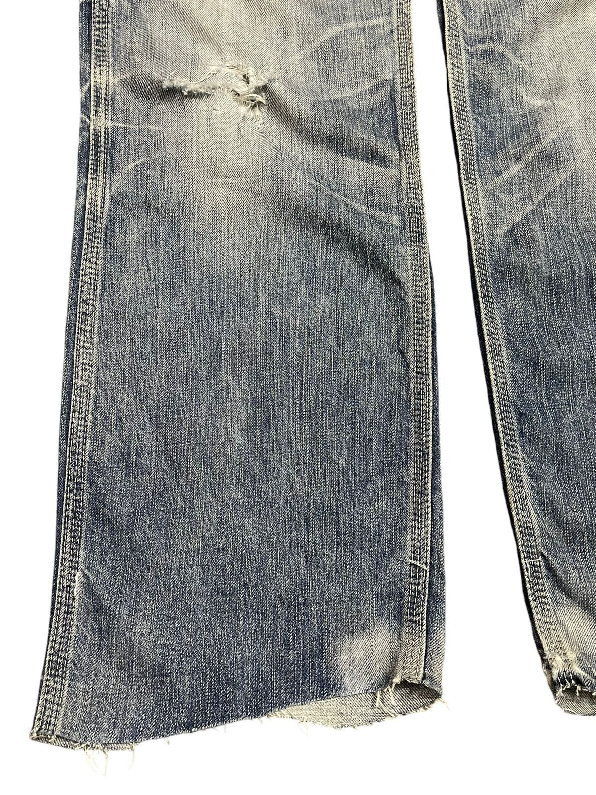 Edwin Vintage Edwin Blue Trip Faded Bleached Style Carpenter Jeans Size US 30 / EU 46 - 7 Thumbnail