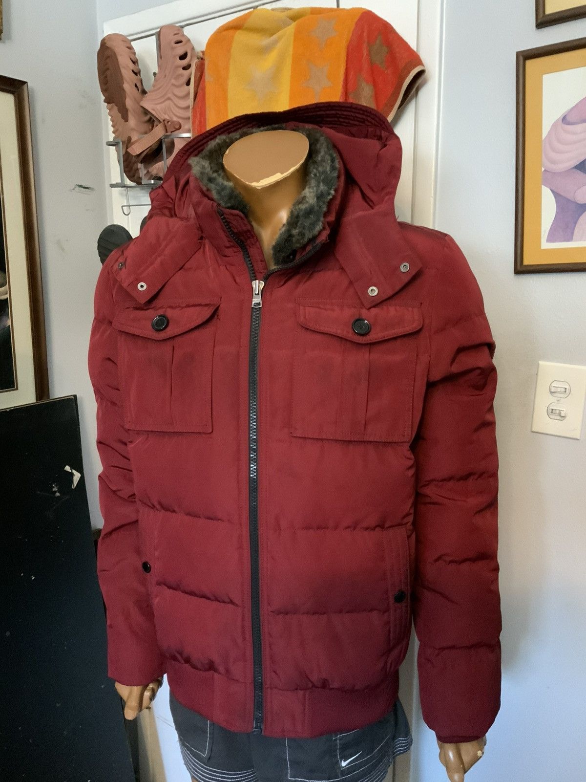 Tommy Hilfiger Tommy Hilfiger Quilted Down Feather Fill Zip Puffer Jacket Size US L / EU 52-54 / 3 - 15 Thumbnail