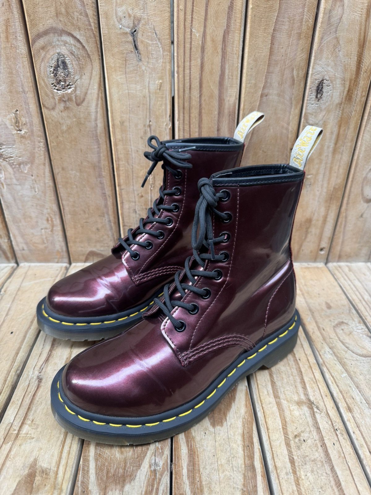 Dr. Martens Dr.Martens 1460 vegan chrome women Lace up Boots US 6 UK 4 Size US 7 / IT 37 - 6 Thumbnail