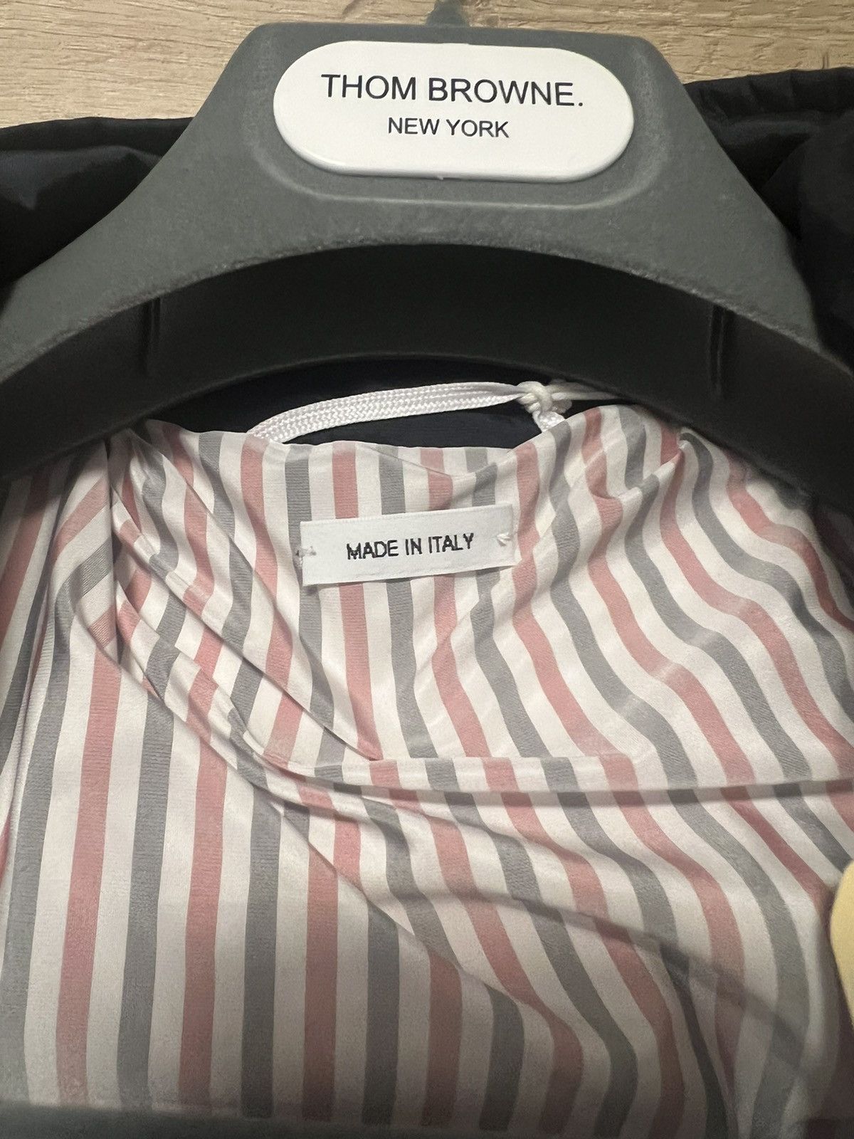 Thom Browne Shiny Ripstop Navy size 4 Size US XL / EU 56 / 4 - 4 Thumbnail
